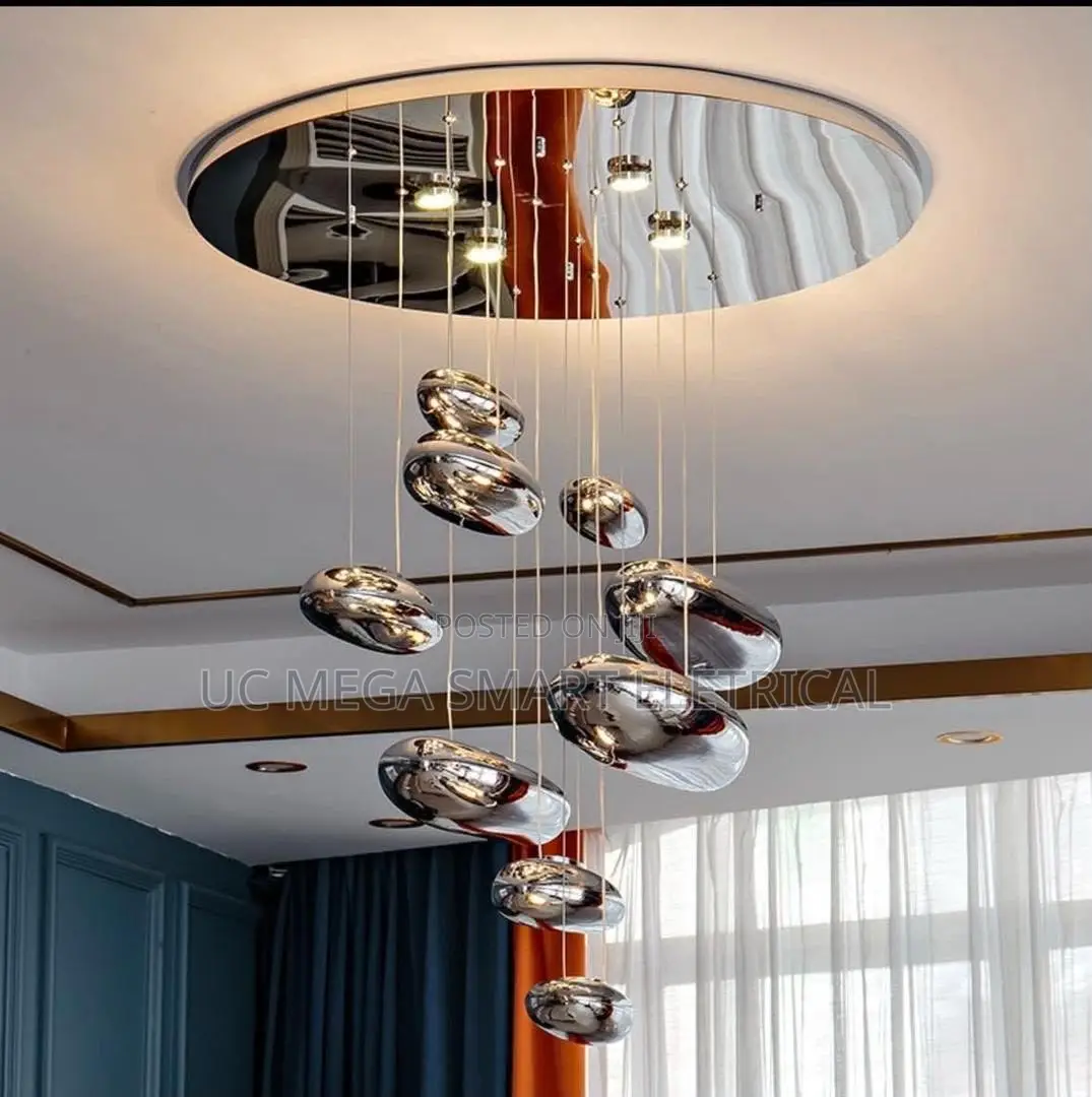 Living Room Lamp, Postmodern, Minimalist and Personalized Art,