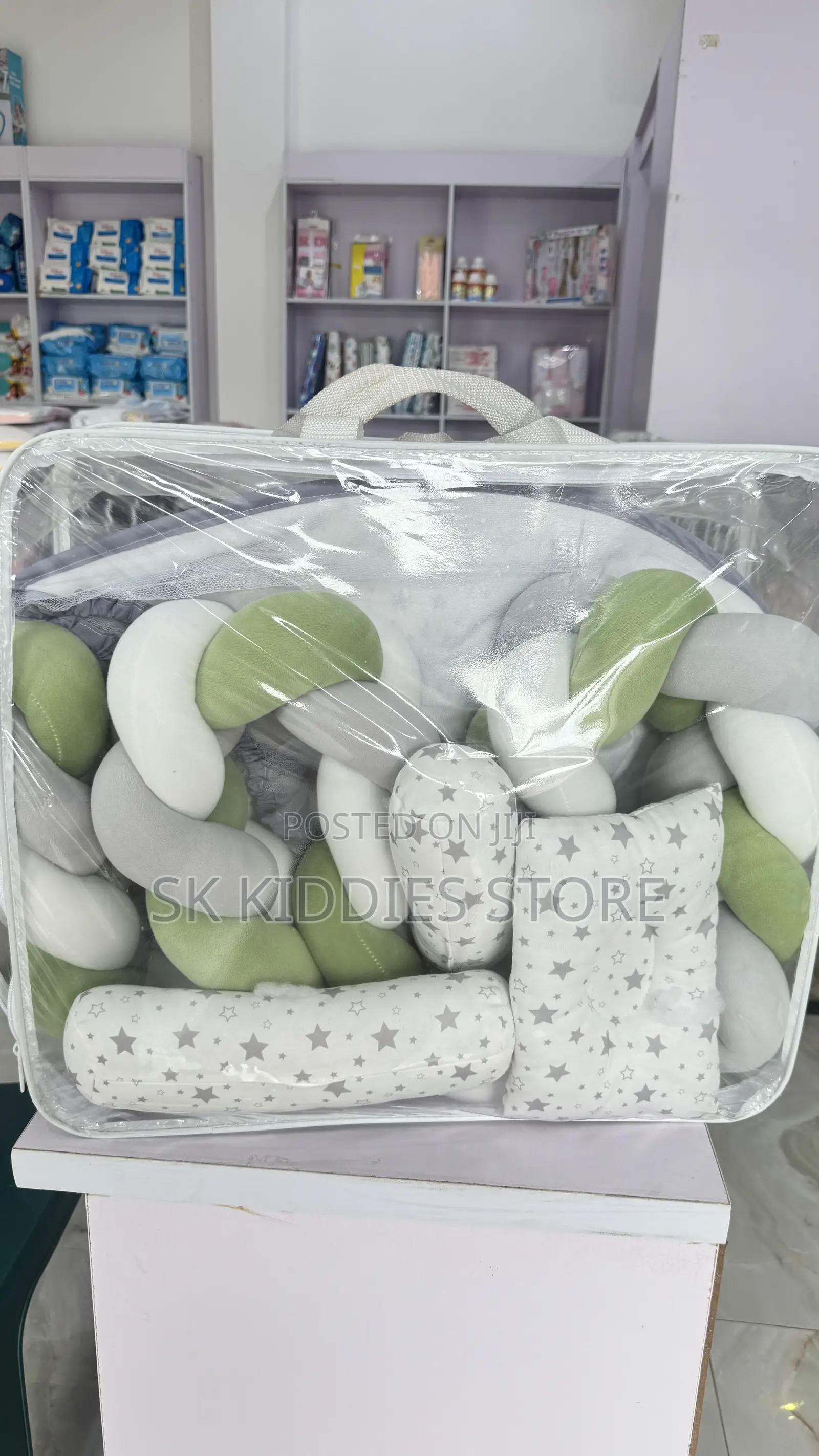 New Baby Bed With Mosquito Net and Bumper