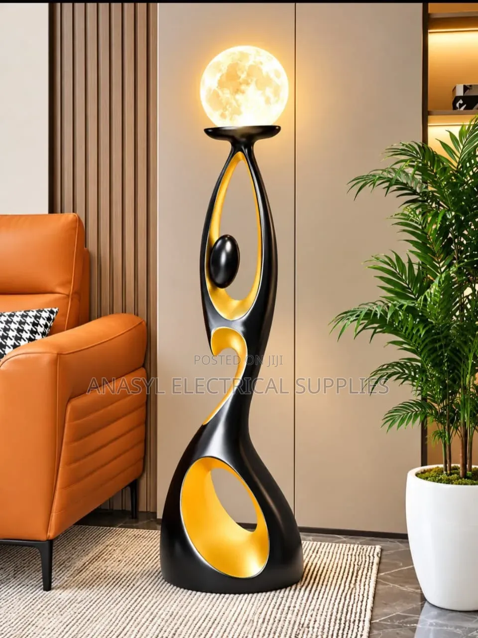 Luxury Abstract Art Floor Lamp