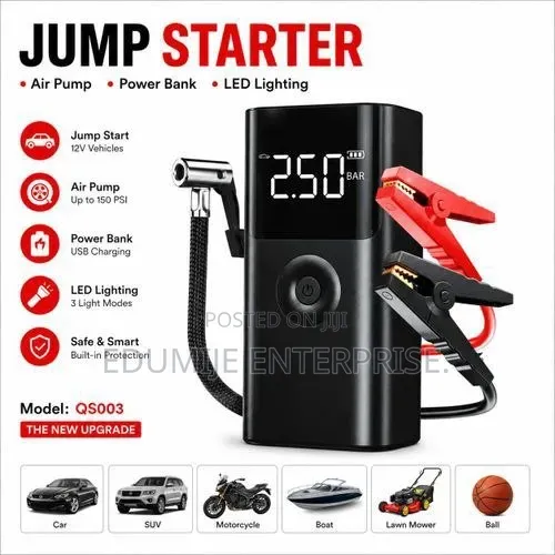 4 in 1 Jump Starter