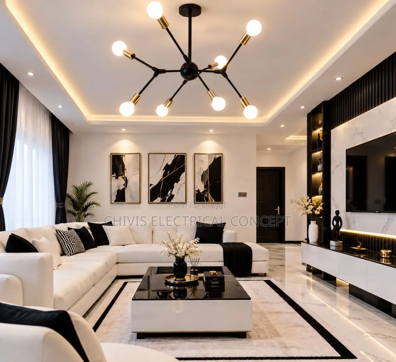 Luxury Chandelier for Sitting Room, Bedroom