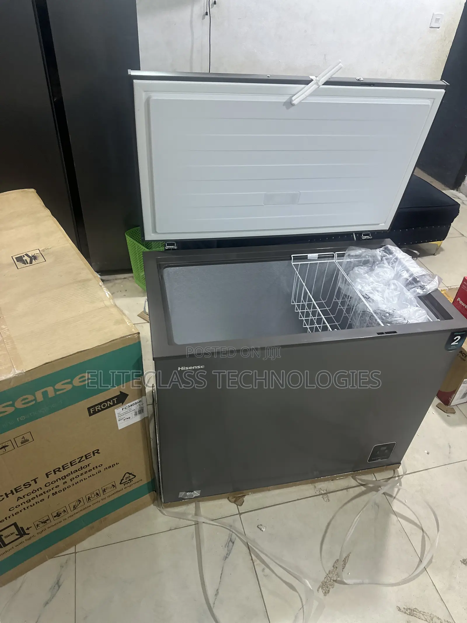 250L FC340SHI Inverter Freezer With Fast Freeze