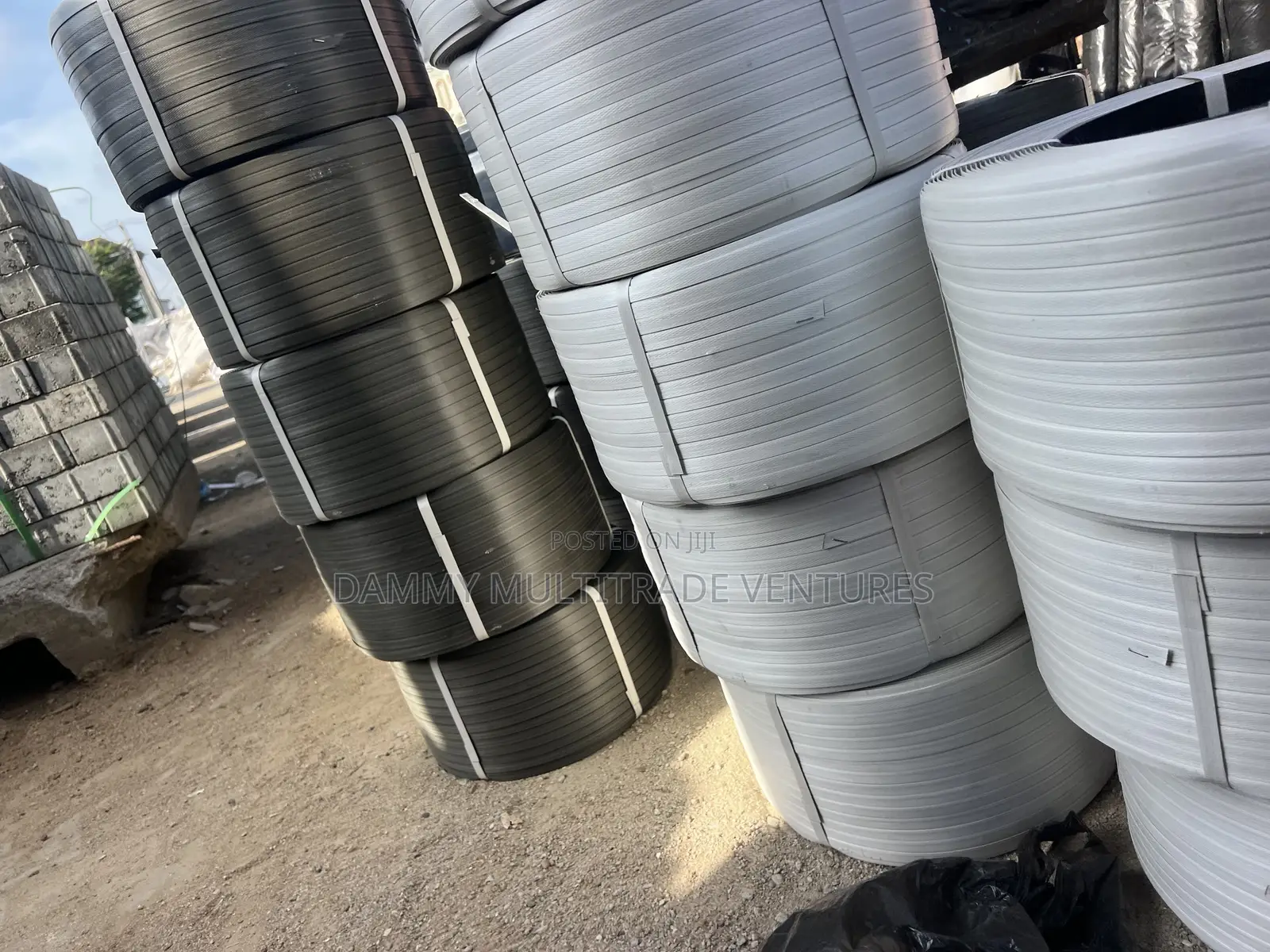 Rolls of Industrial Plastic Strapping Bands