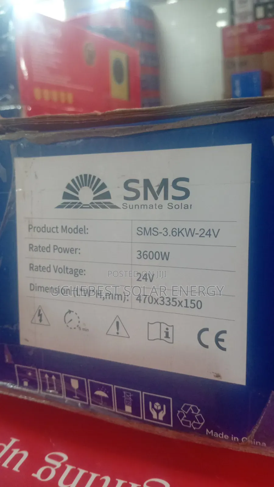 SMS 3.6kva Inverter Hybrid 24v
