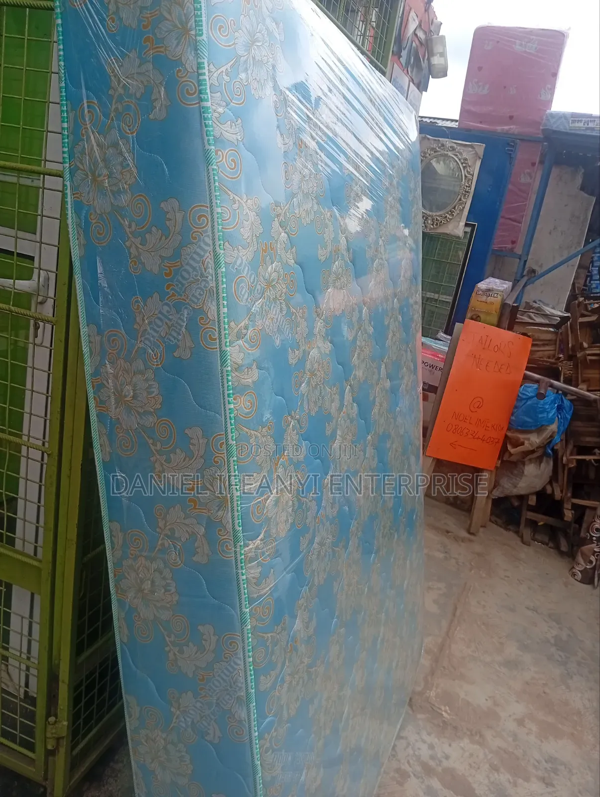 41⁄2ft by 6ft by 8inches Orthopedic Mattress Ge