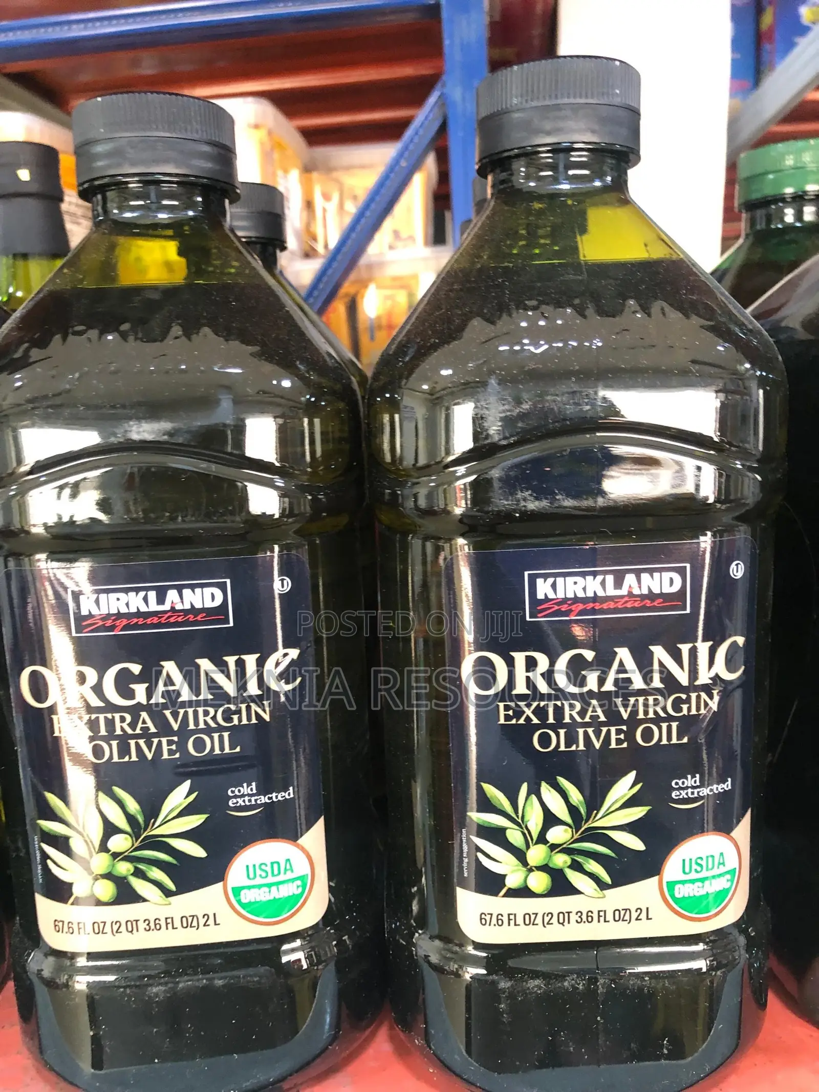 Kirkland Organic Extra Virgin Olive Oil 2L Cold Pressed