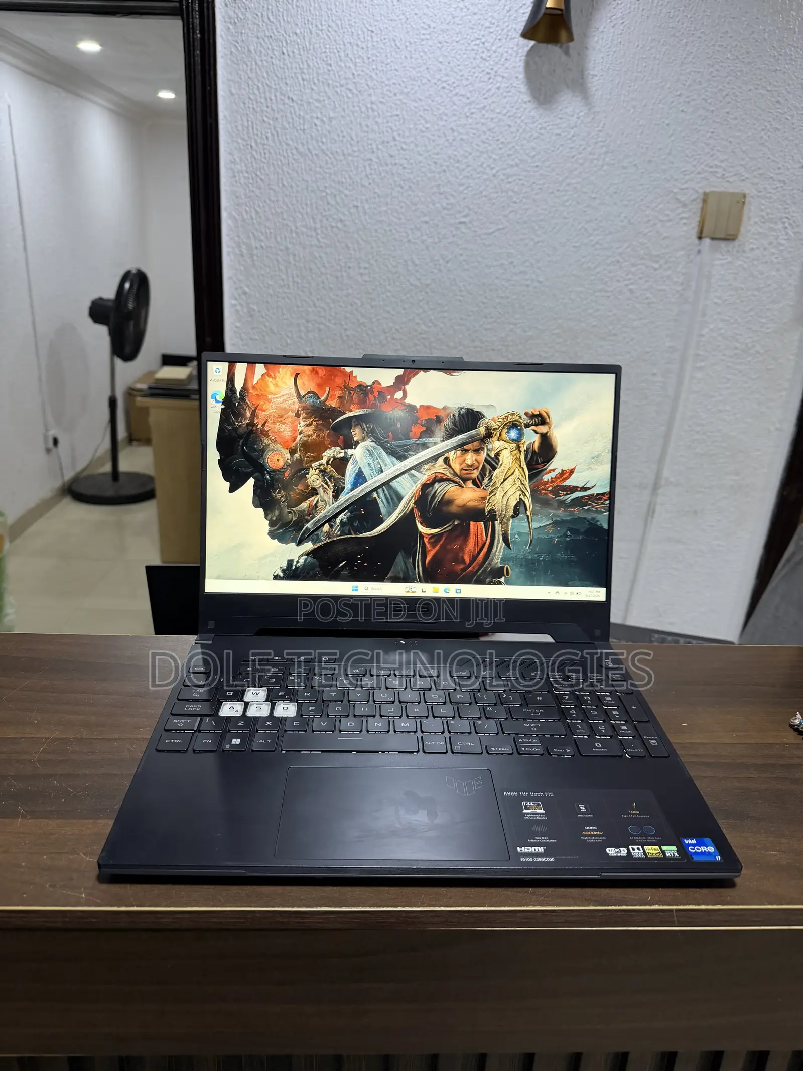 Laptop Asus TUF Dash F15 16GB Intel Core i7 SSD 512GB
