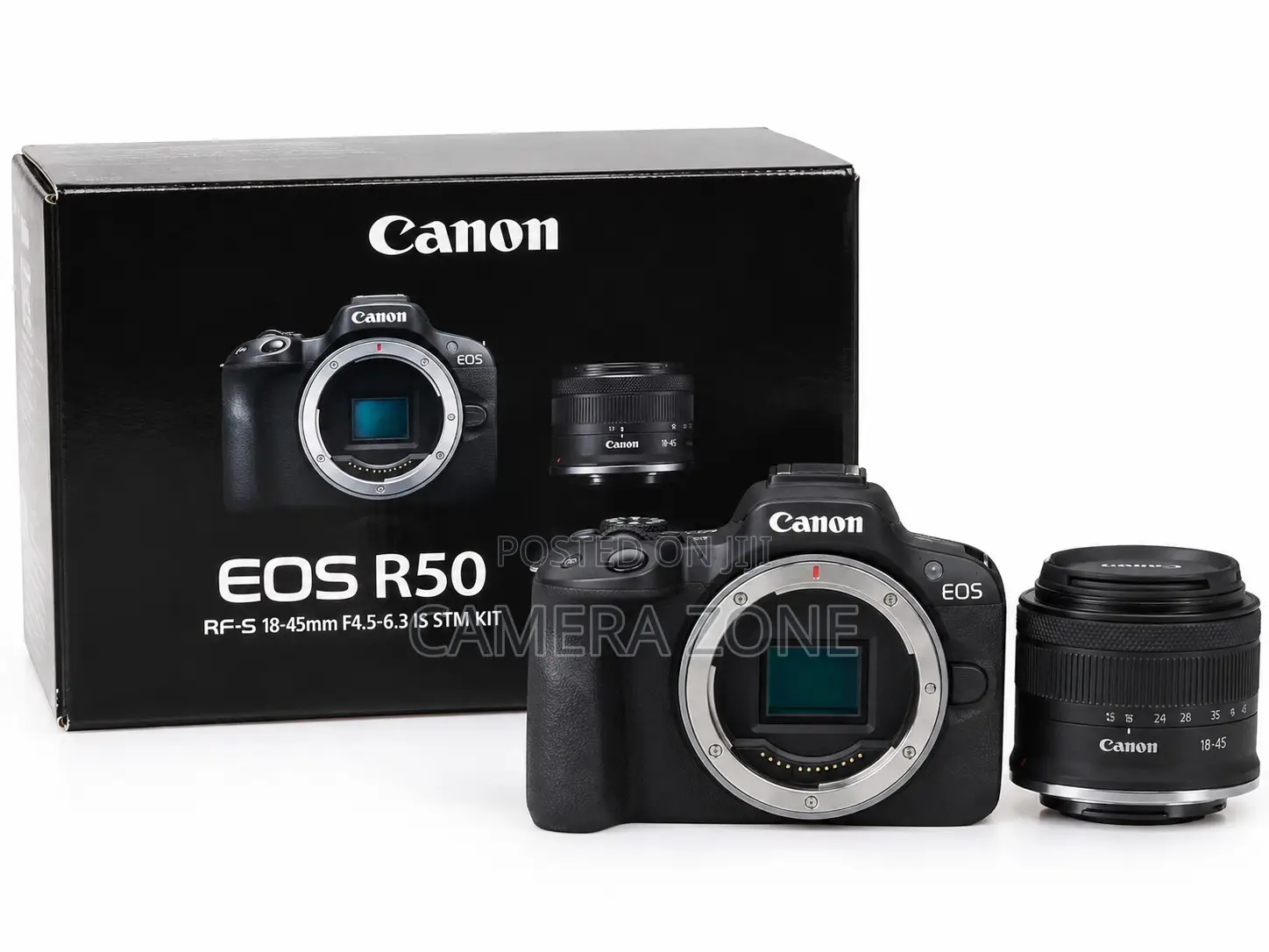 EOS R50 Canon Camera for Taking Pictures and Video Recording.