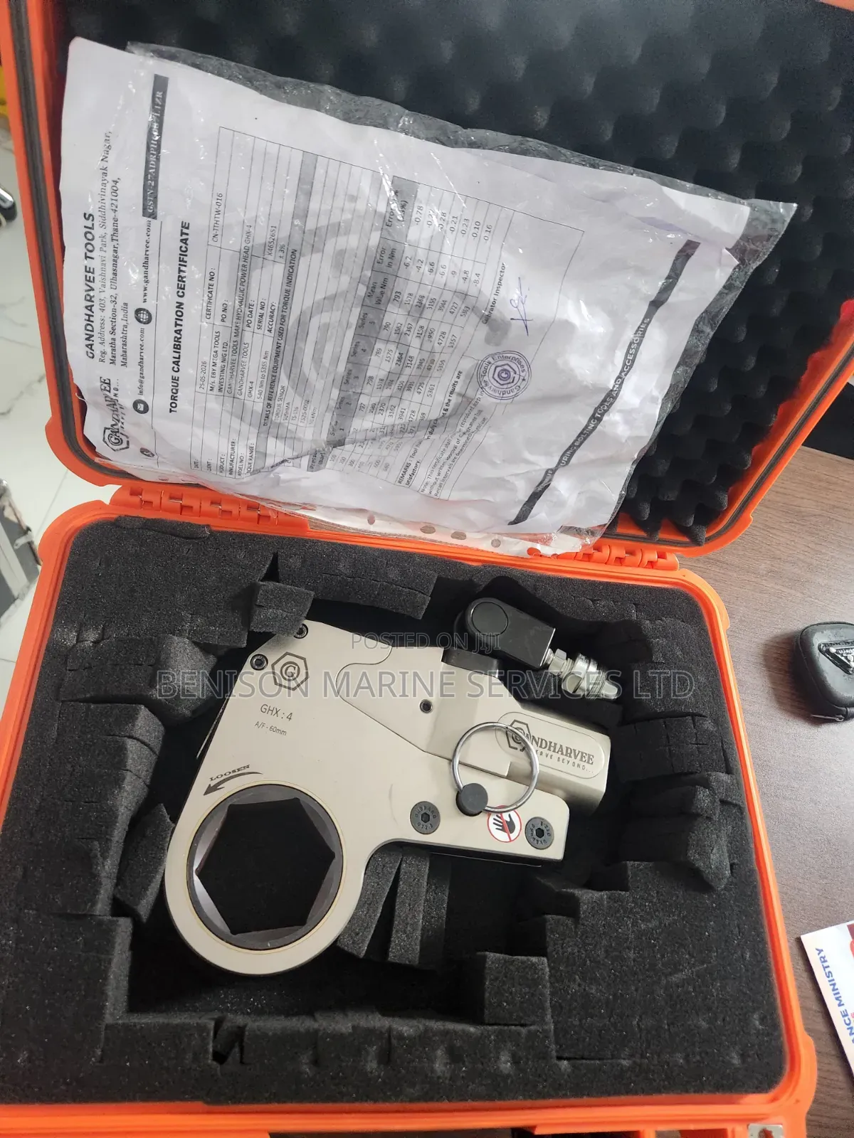 60mm Hydraulic Torque Wrench