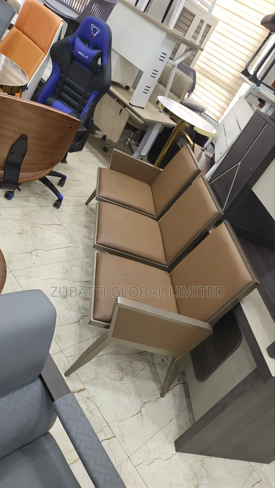 Modern Receptionist Chair / Airport Waiting