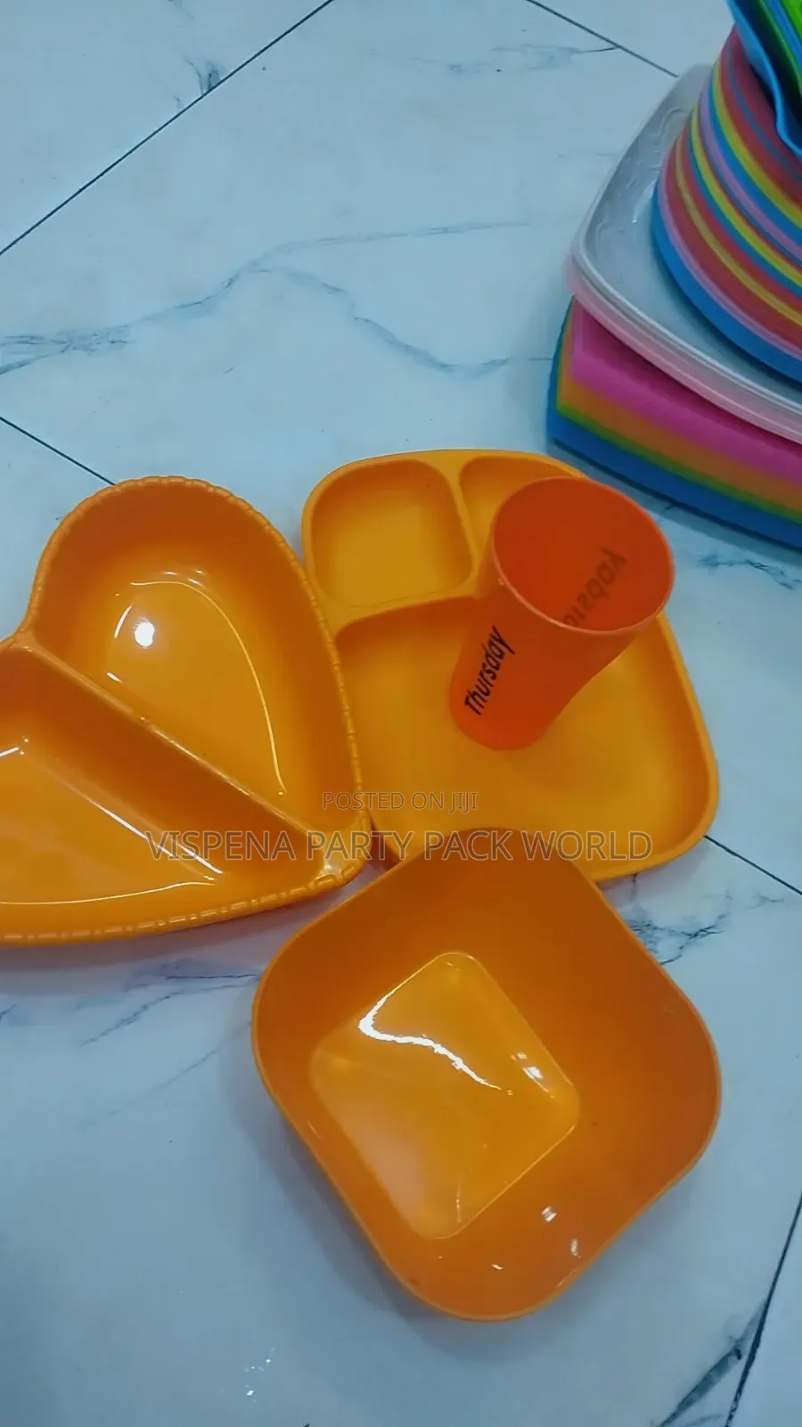 4in1set of Plates and Cup