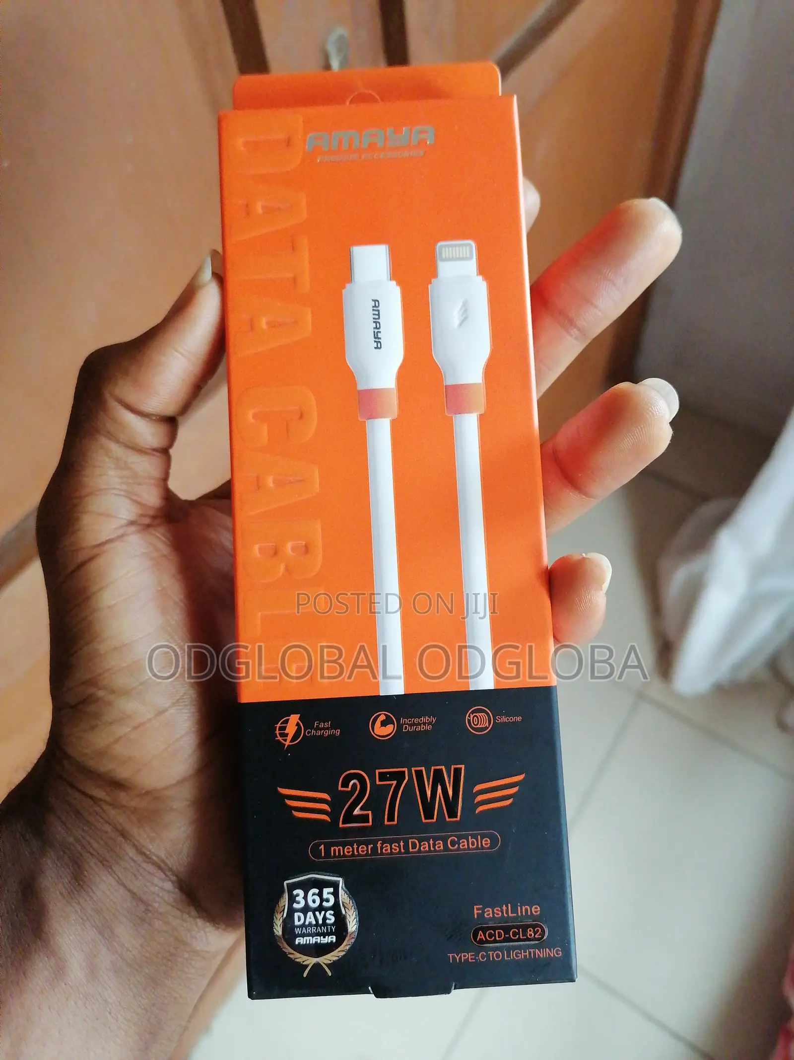 27 W Amaya Data Cable (1 Meter Fast Cable)