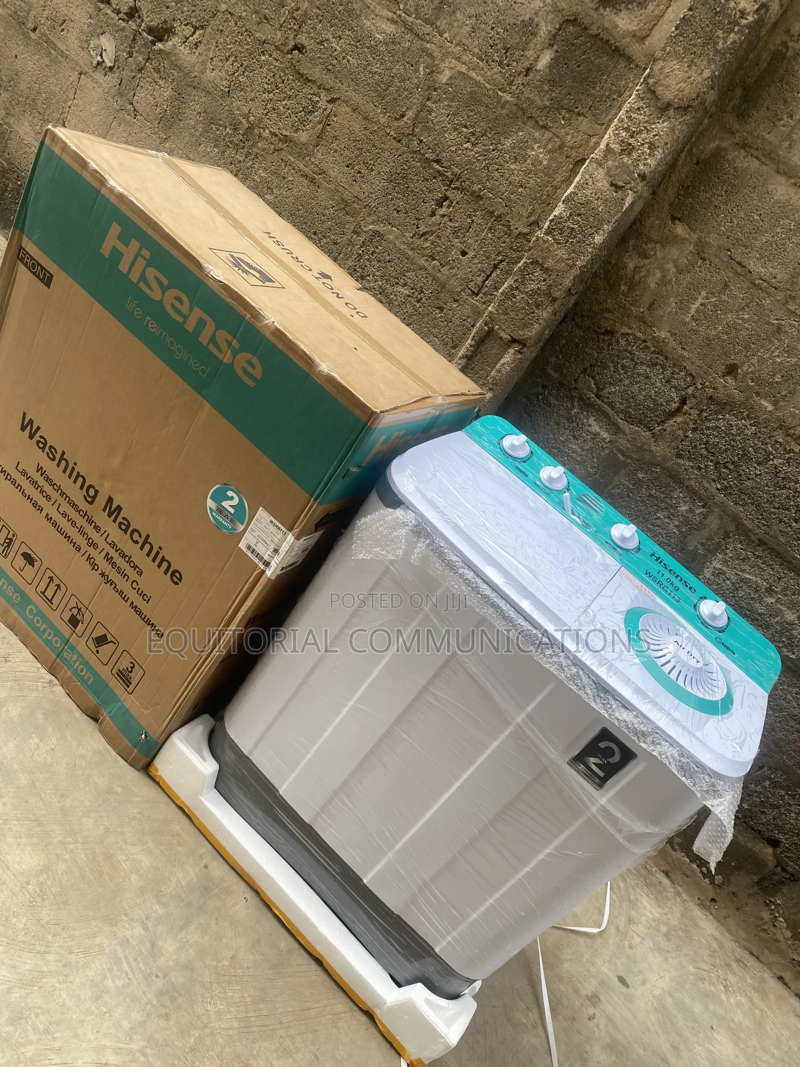 Hisense WSRB113 11kg Family Size Washing Machine