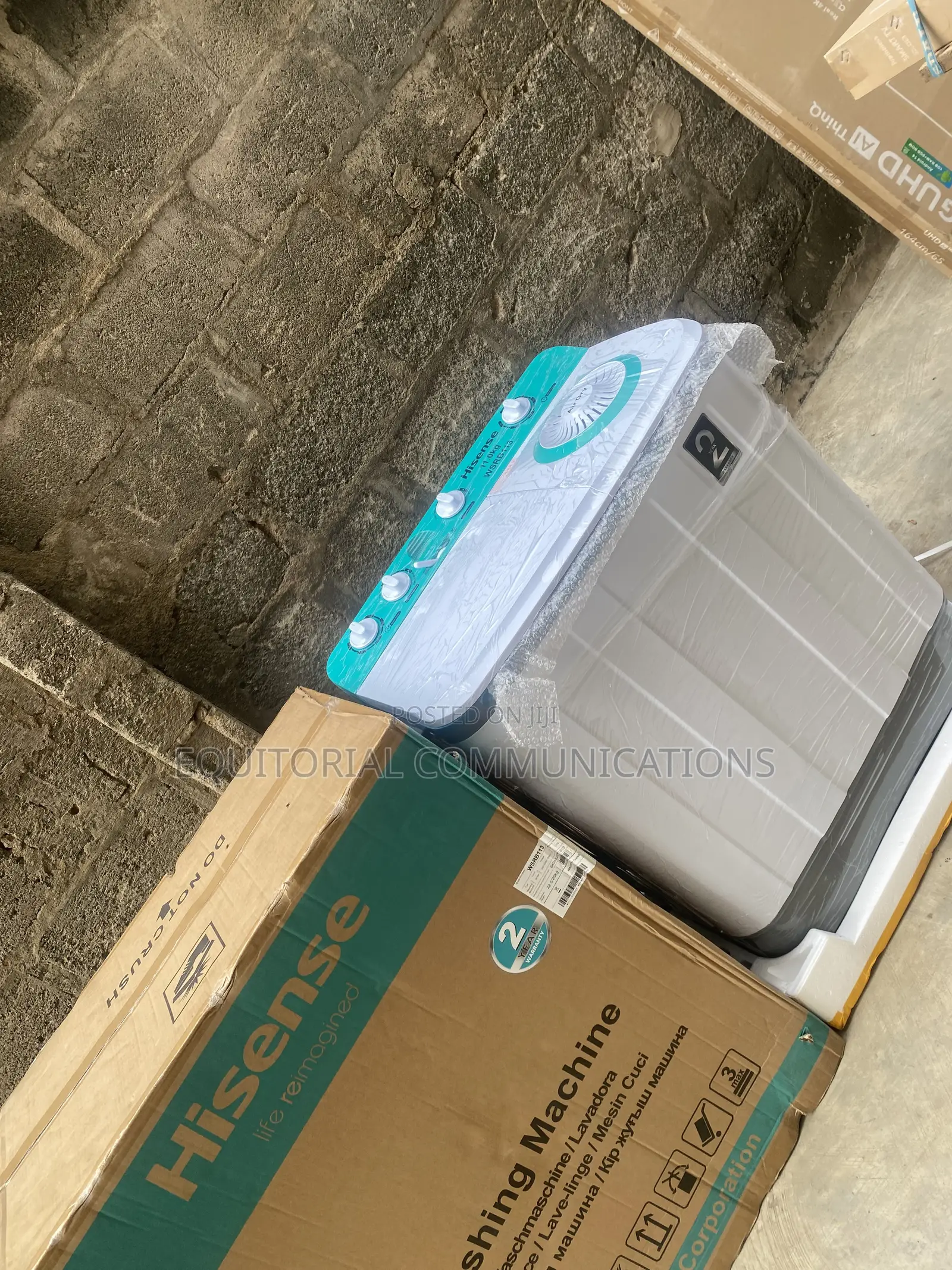 Hisense WSRB113 11kg Heavy-Duty Washing Machine