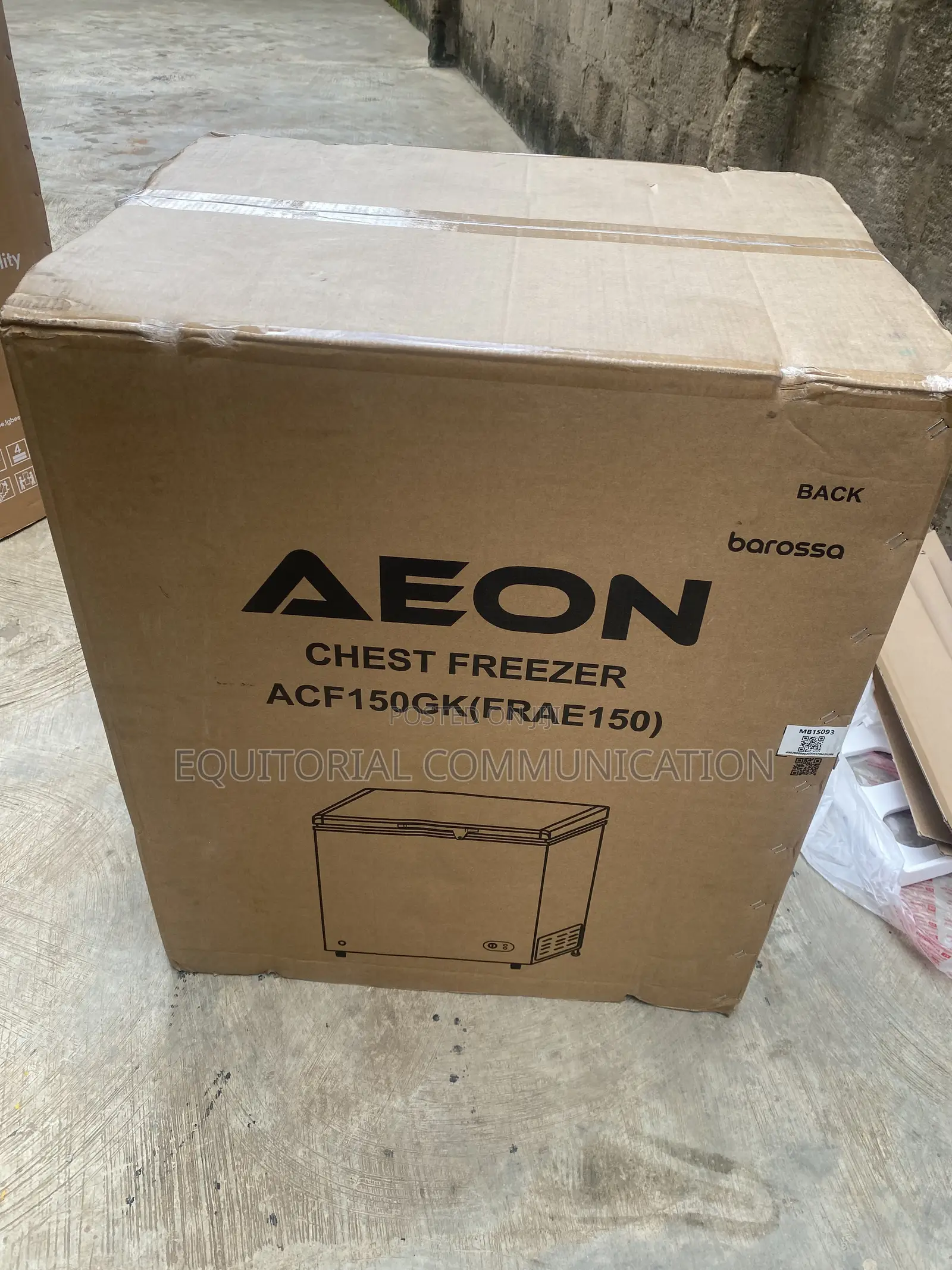 AEON Freezer for Preserving Frozen Foods