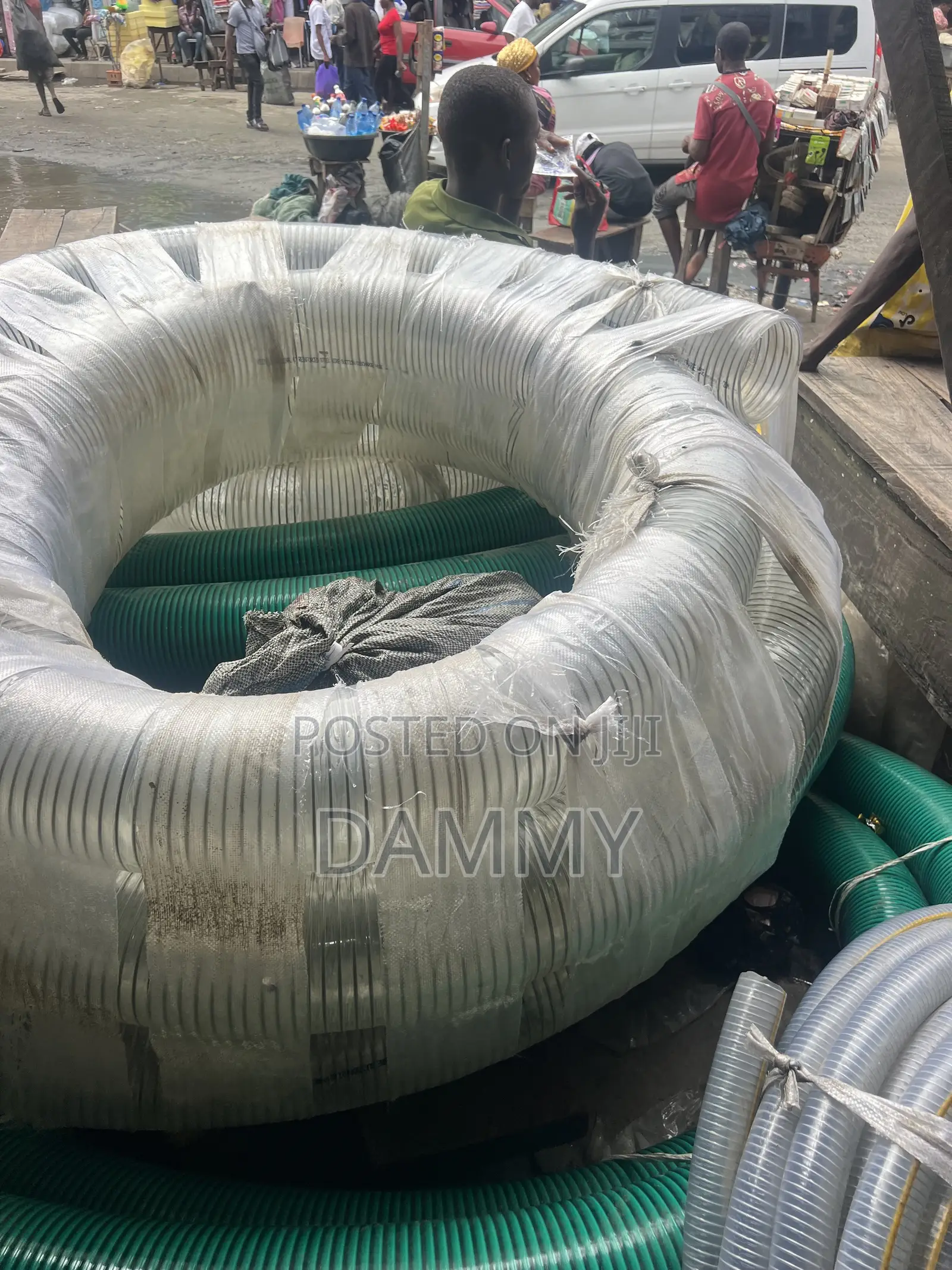 Heavy-Duty, Clear PVC Suction and Discharge Hoses Reinforced