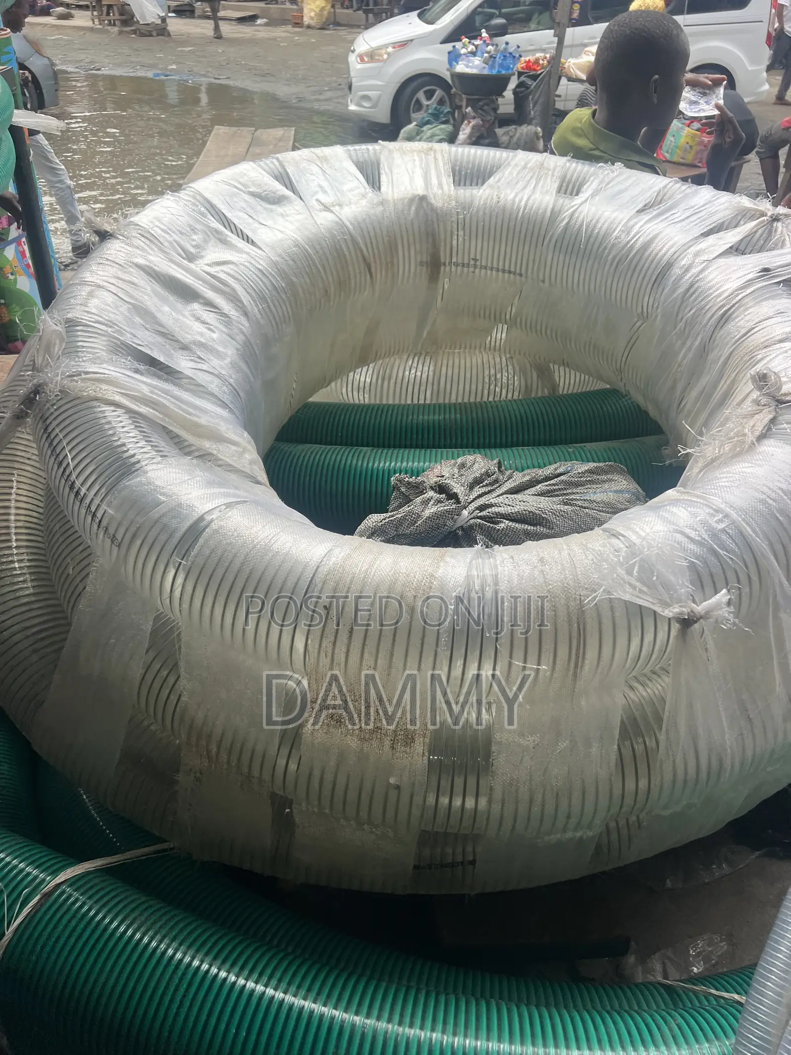 Heavy-Duty, Clear PVC Suction and Discharge Hoses Reinforced