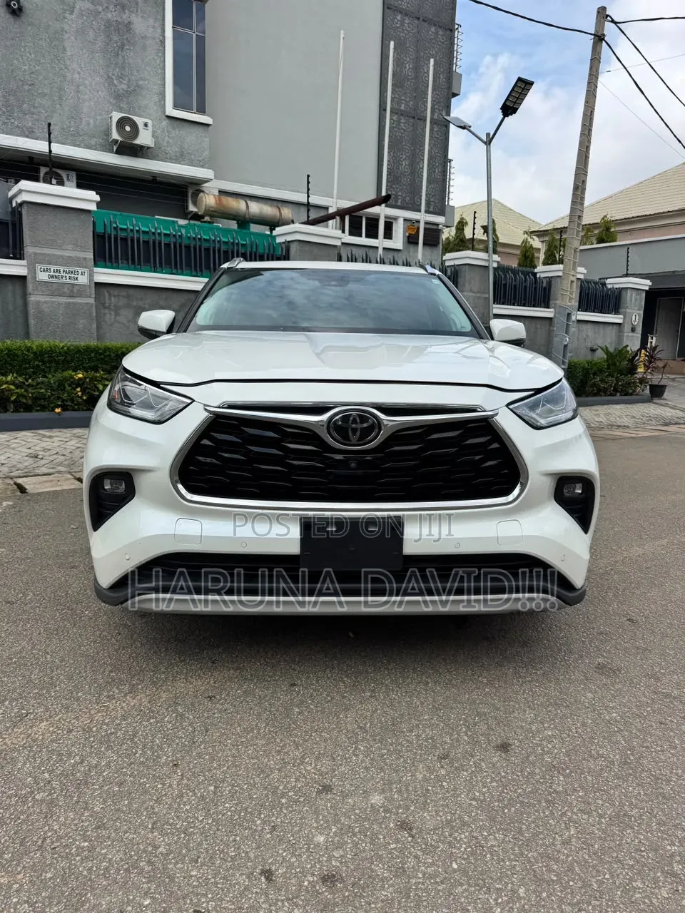 Toyota Highlander Platinum 2021 White