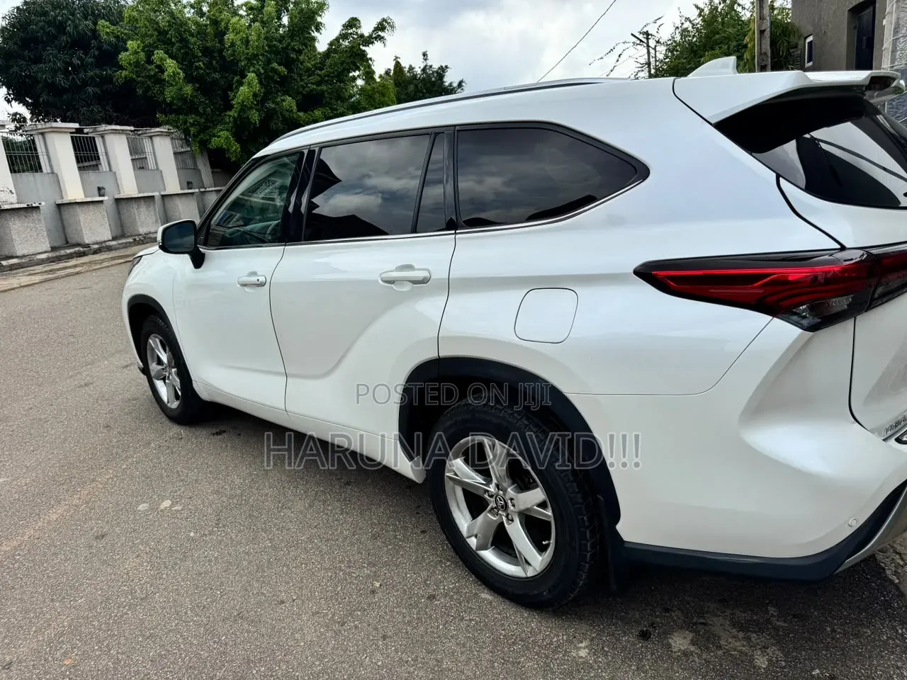 Toyota Highlander Platinum 2021 White