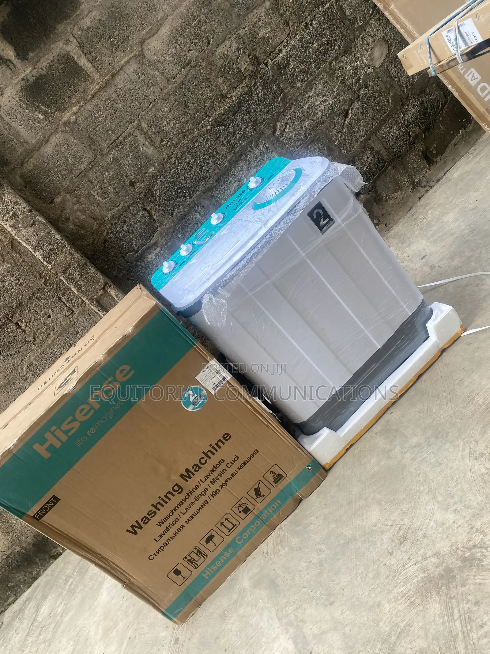 Hisense 11kg Reliable Twin Tub Washing Machine