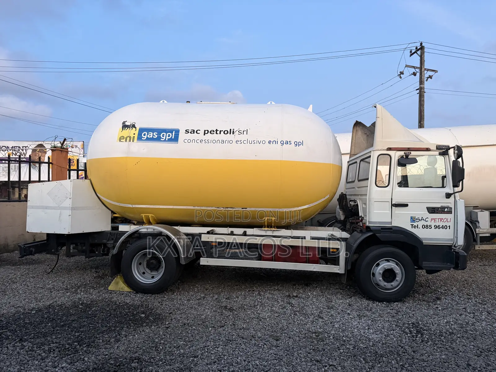 9MT Gas Truck LPG Bobtail Gas Tank