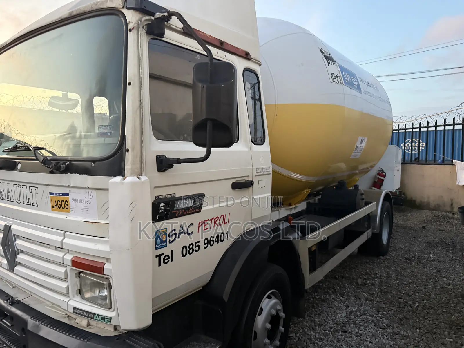9MT Gas Truck LPG Bobtail Gas Tank