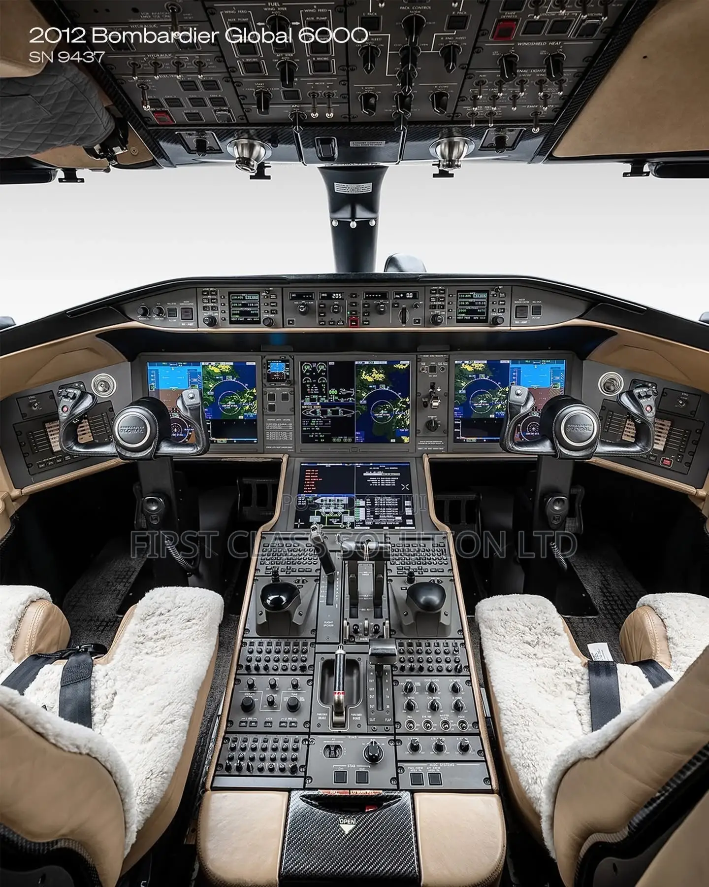 Bombardier Global 6000 Private Jet Available for Charter