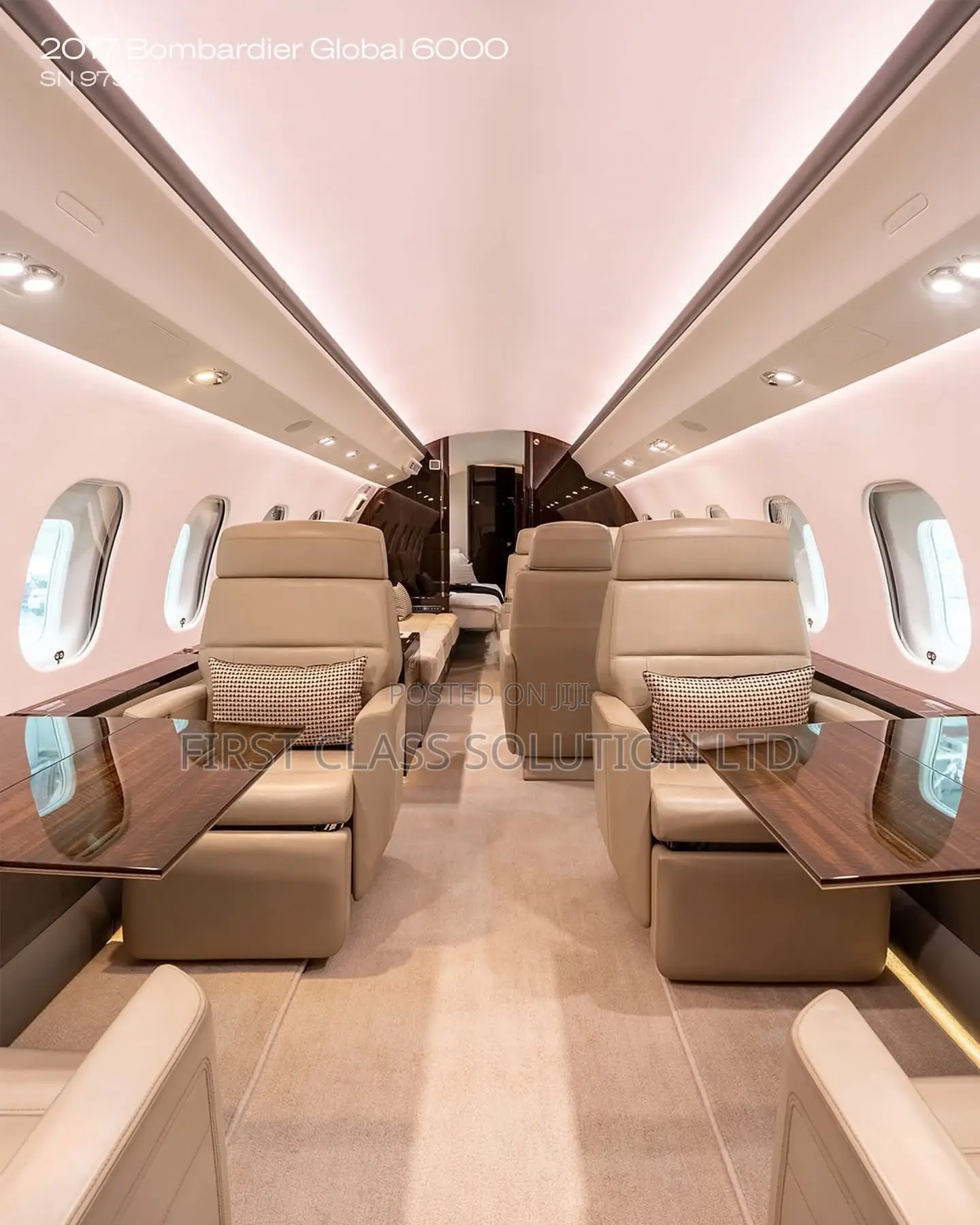 Global 6000 Private Jet Available for Charter
