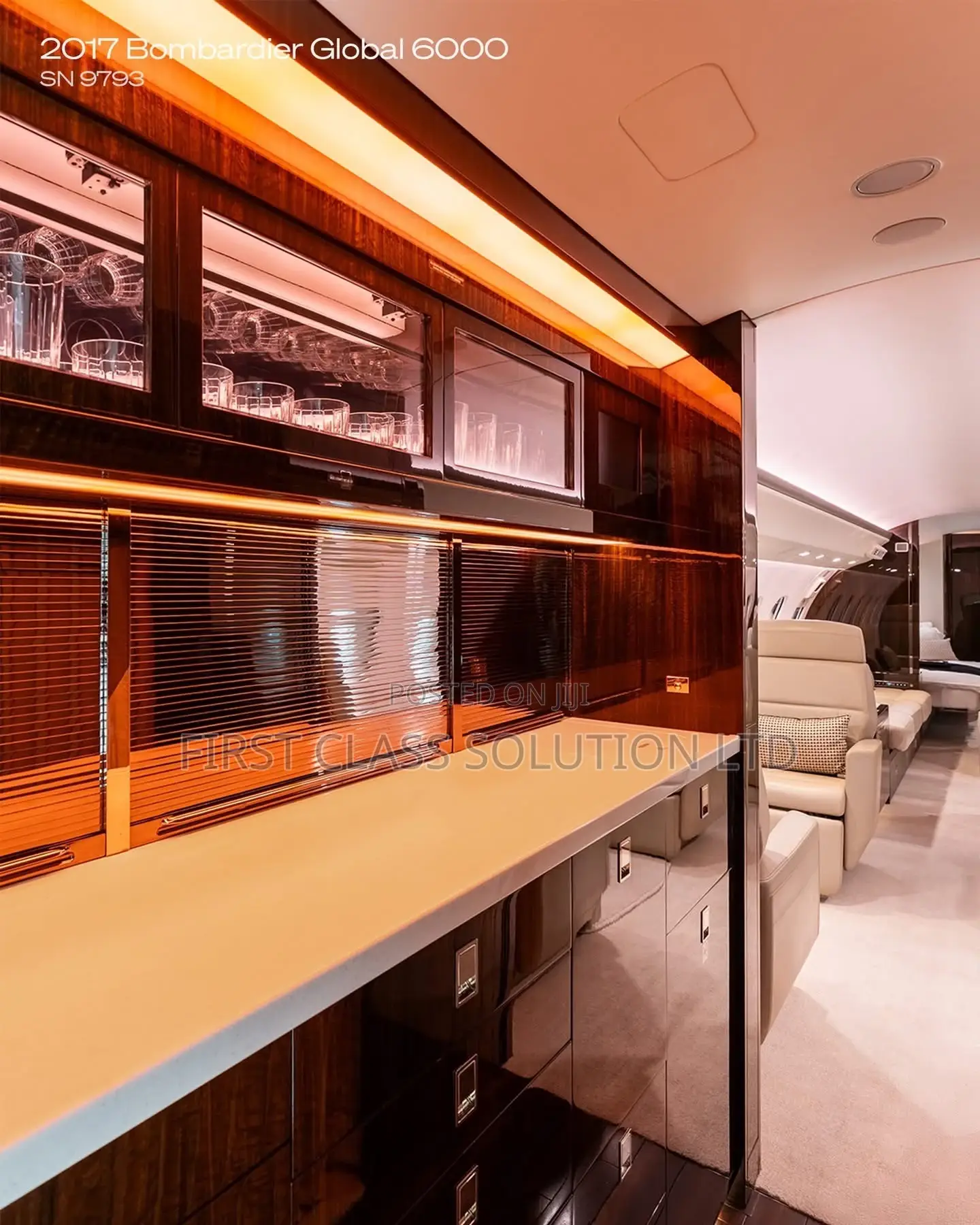 Global 6000 Private Jet Available for Charter