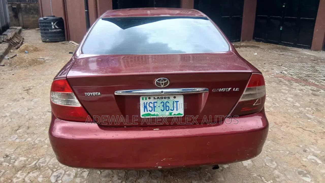Toyota Camry 2003 Burgundy