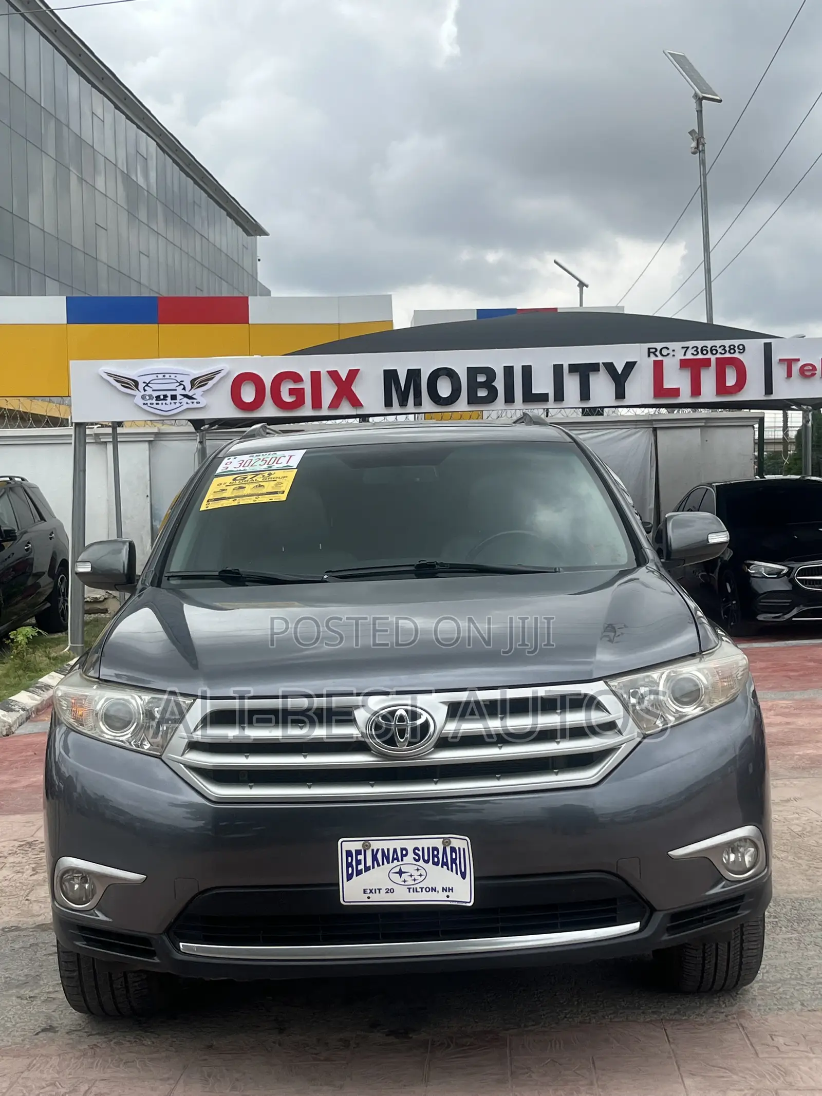 Toyota Highlander 2012 Gray