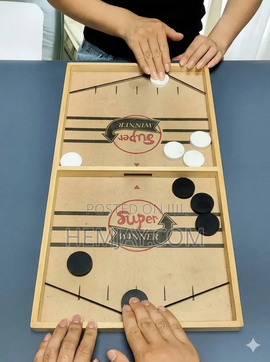 Hand Foosball Board Game (Entertaining, Fun Skill Game)