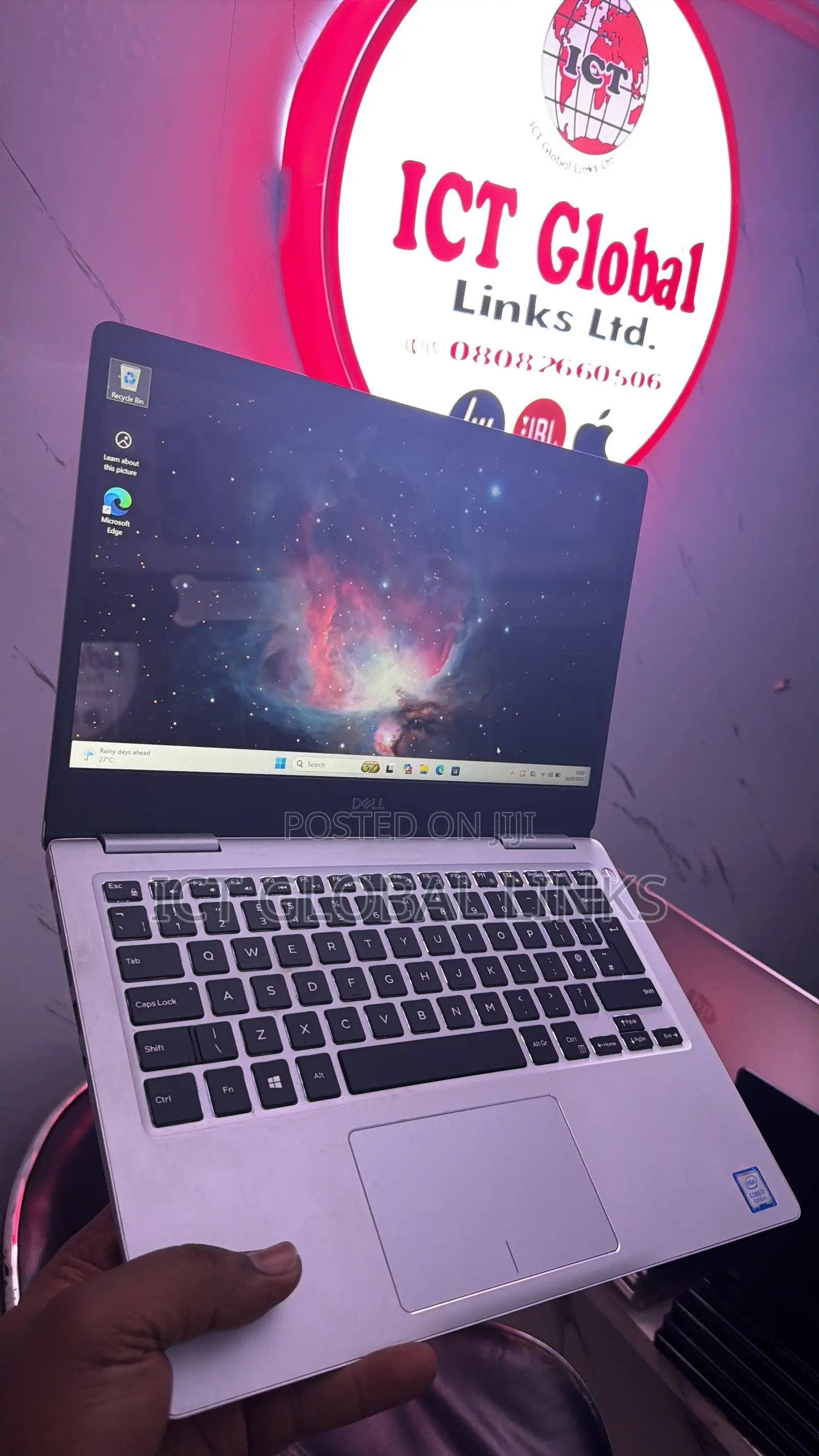 Laptop Dell Inspiron 13 7380 8GB Intel Core i7 SSD 256GB