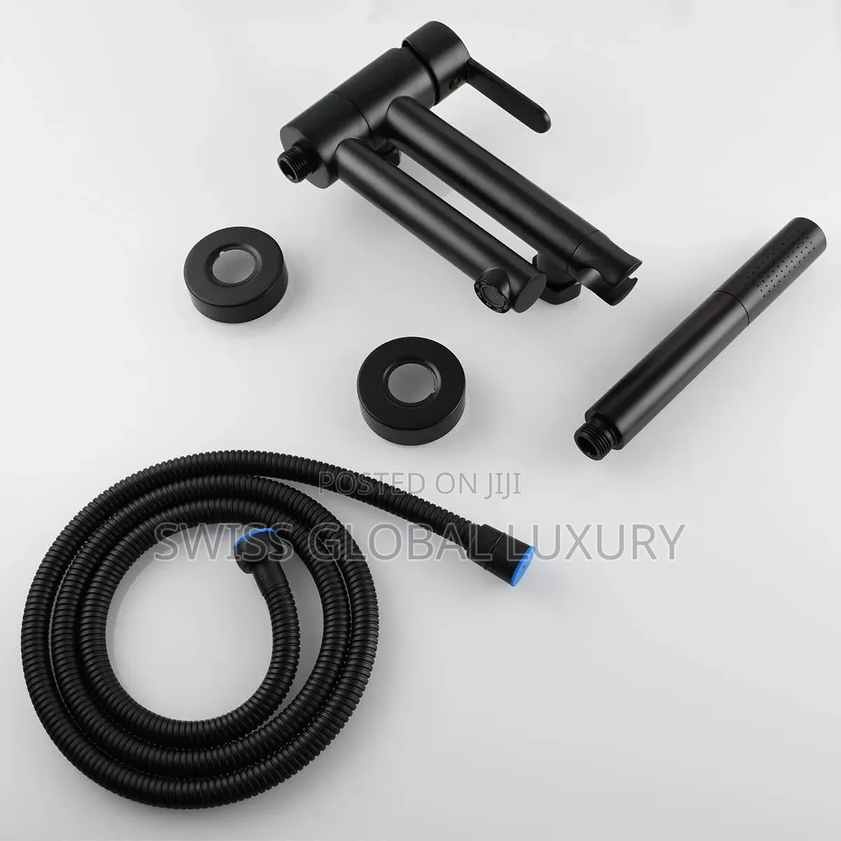 Bathtub Faucet With Shower, Wall Mounted Waterfall Bath Shower