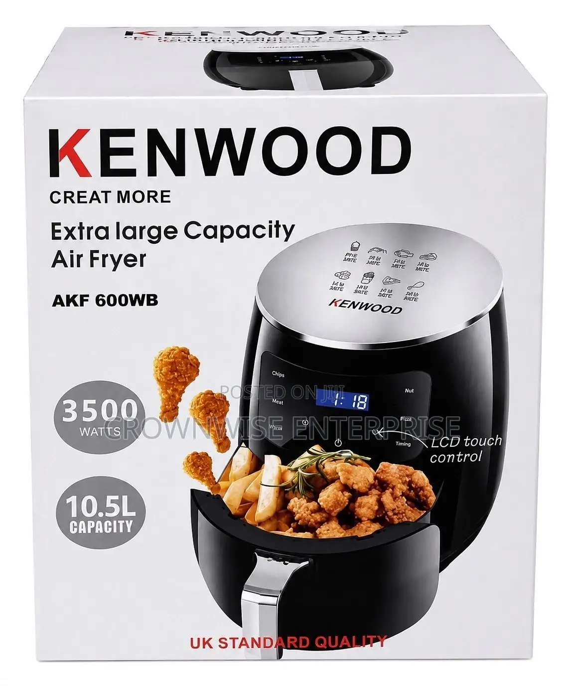Kenwood Extra Large Capacity Digital Air Fryer