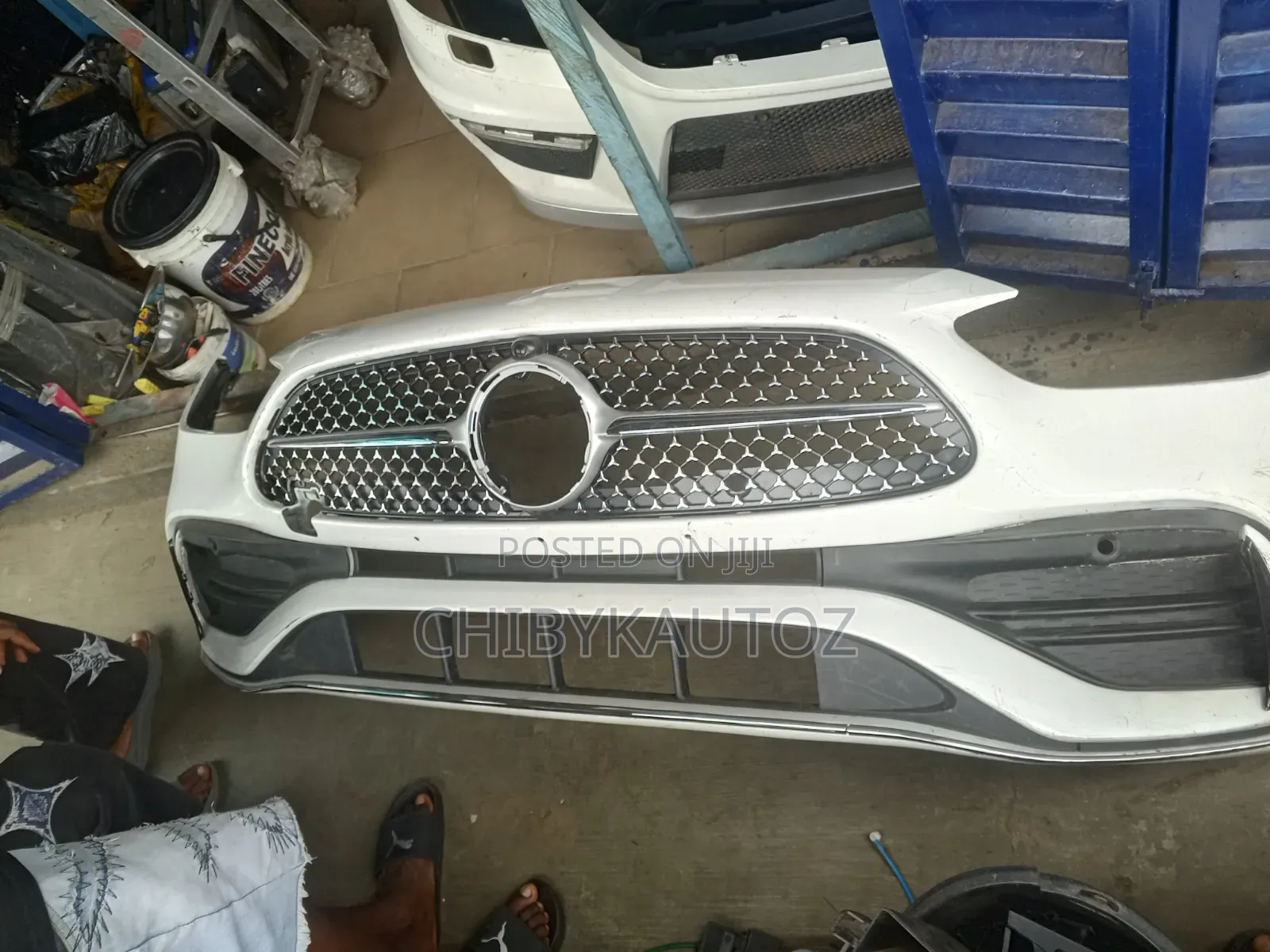 Front Bumper With Grille C300 2023 AMG