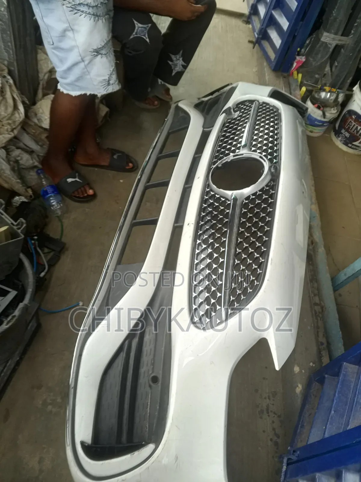 Front Bumper With Grille C300 2023 AMG