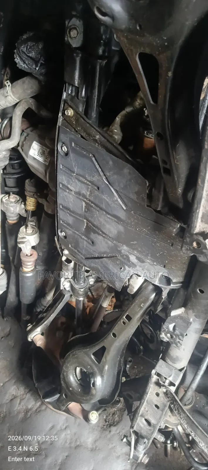 Complete Back Beam 4x4 Ford Escape 2018