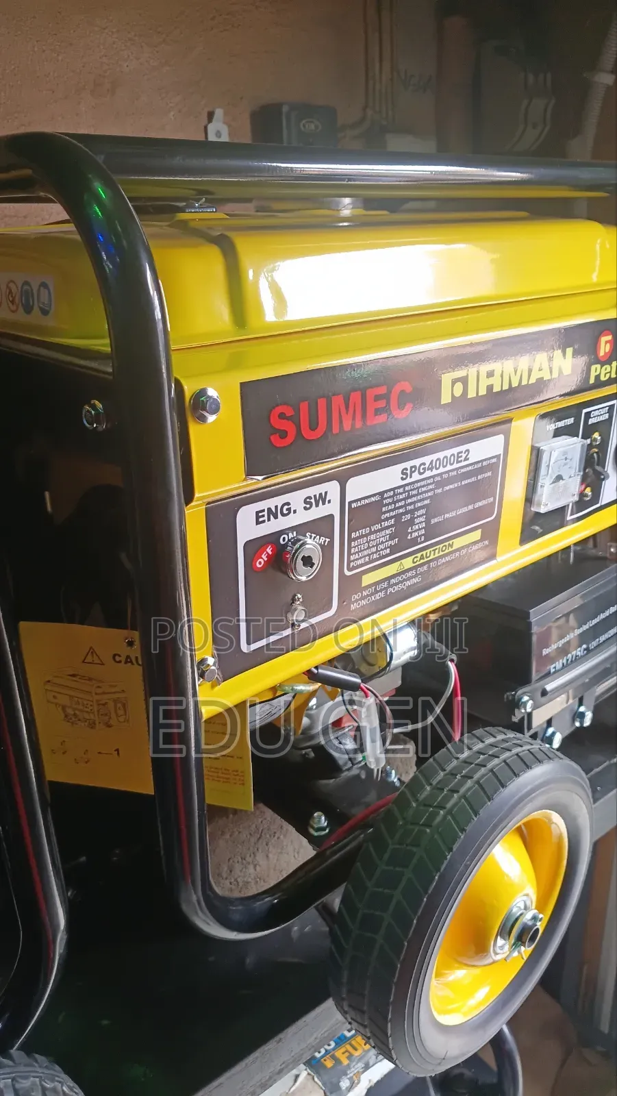 Original Firman SPG4000E2 Generator – 100% Copper Coil | Key Start