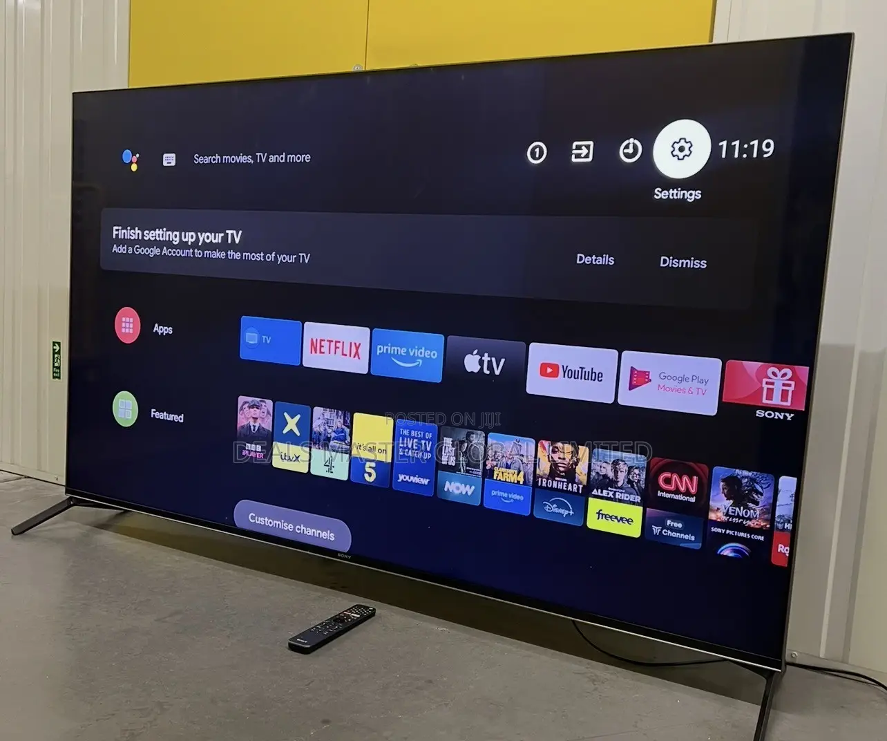 UK Exceptional 75 Inches Sony Bravia Full-Array Android Smart TV