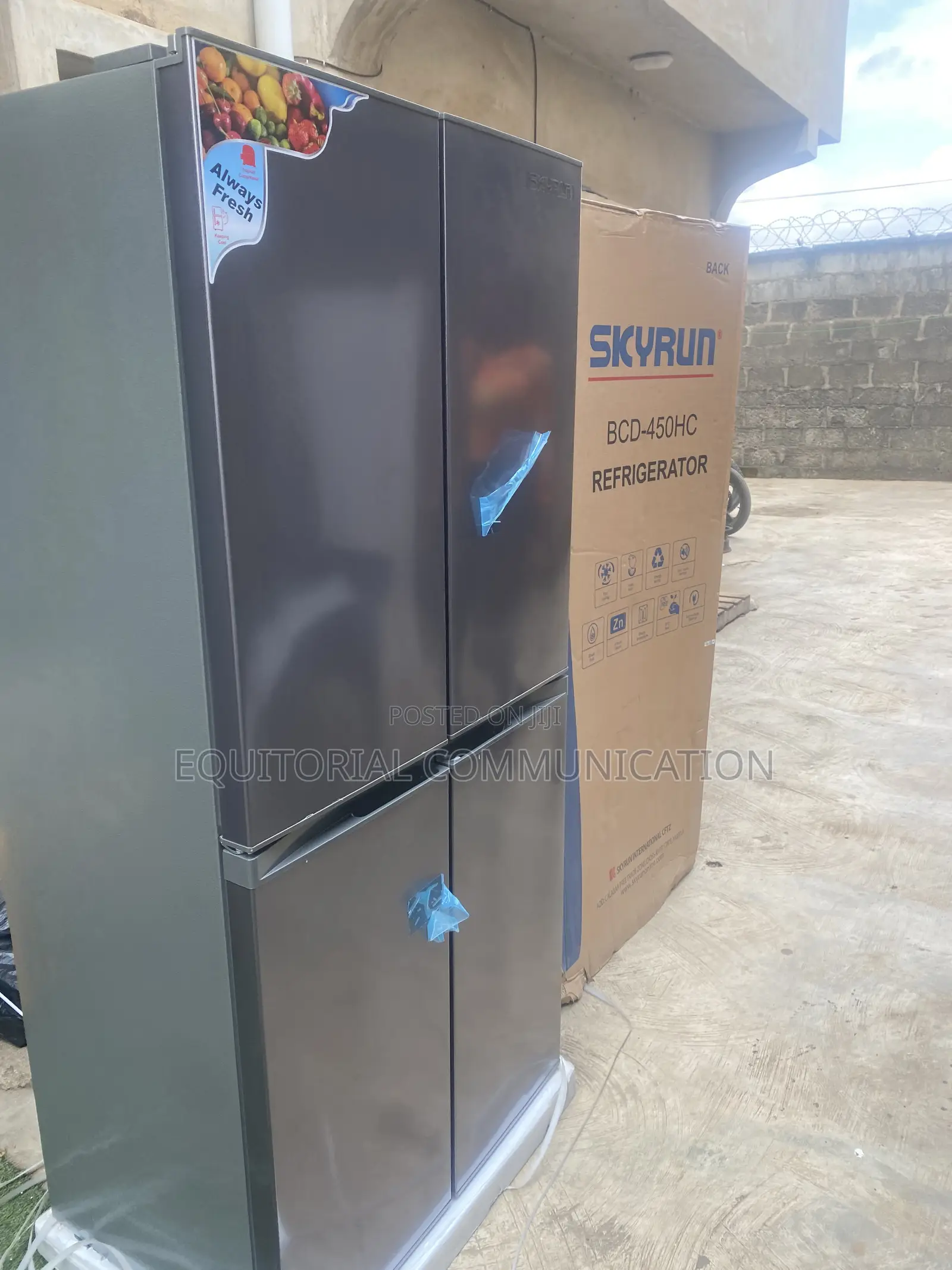 SKYRUN BCD-450HC Modern Home Fridge