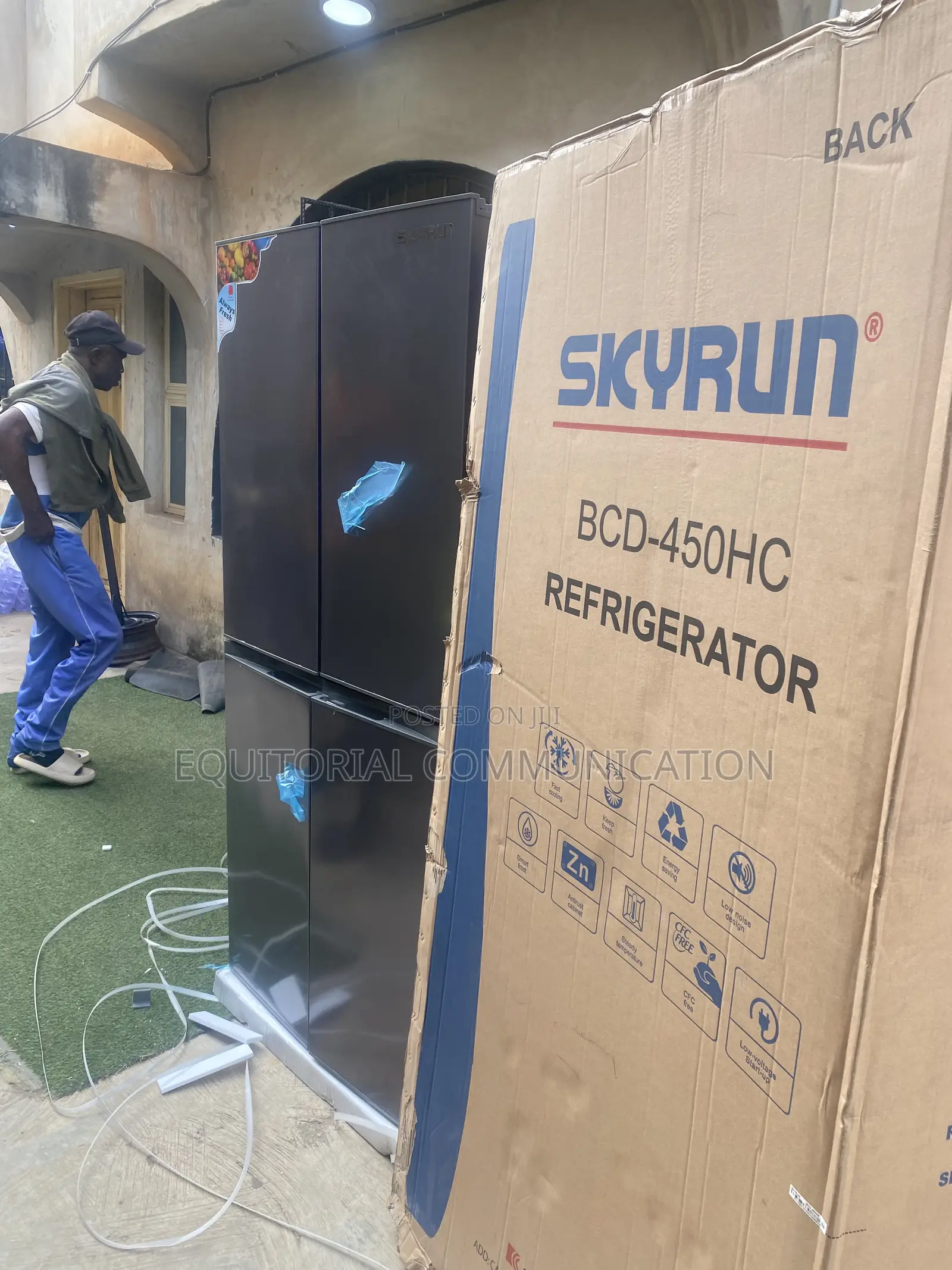 SKYRUN BCD-450HC Modern Home Fridge