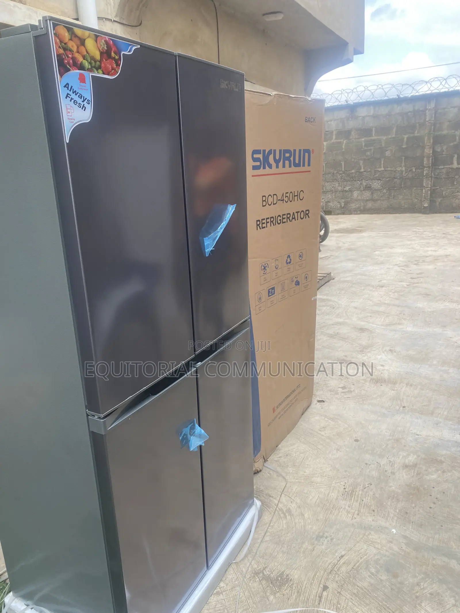 SKYRUN Four Door Family Refrigerator