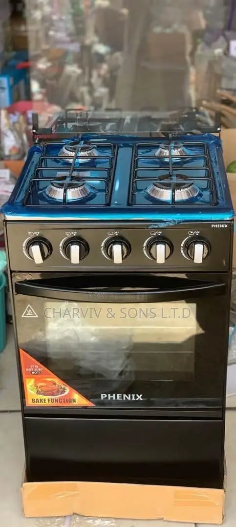 4 Burner Standing Cooker With Oven 60 by 60