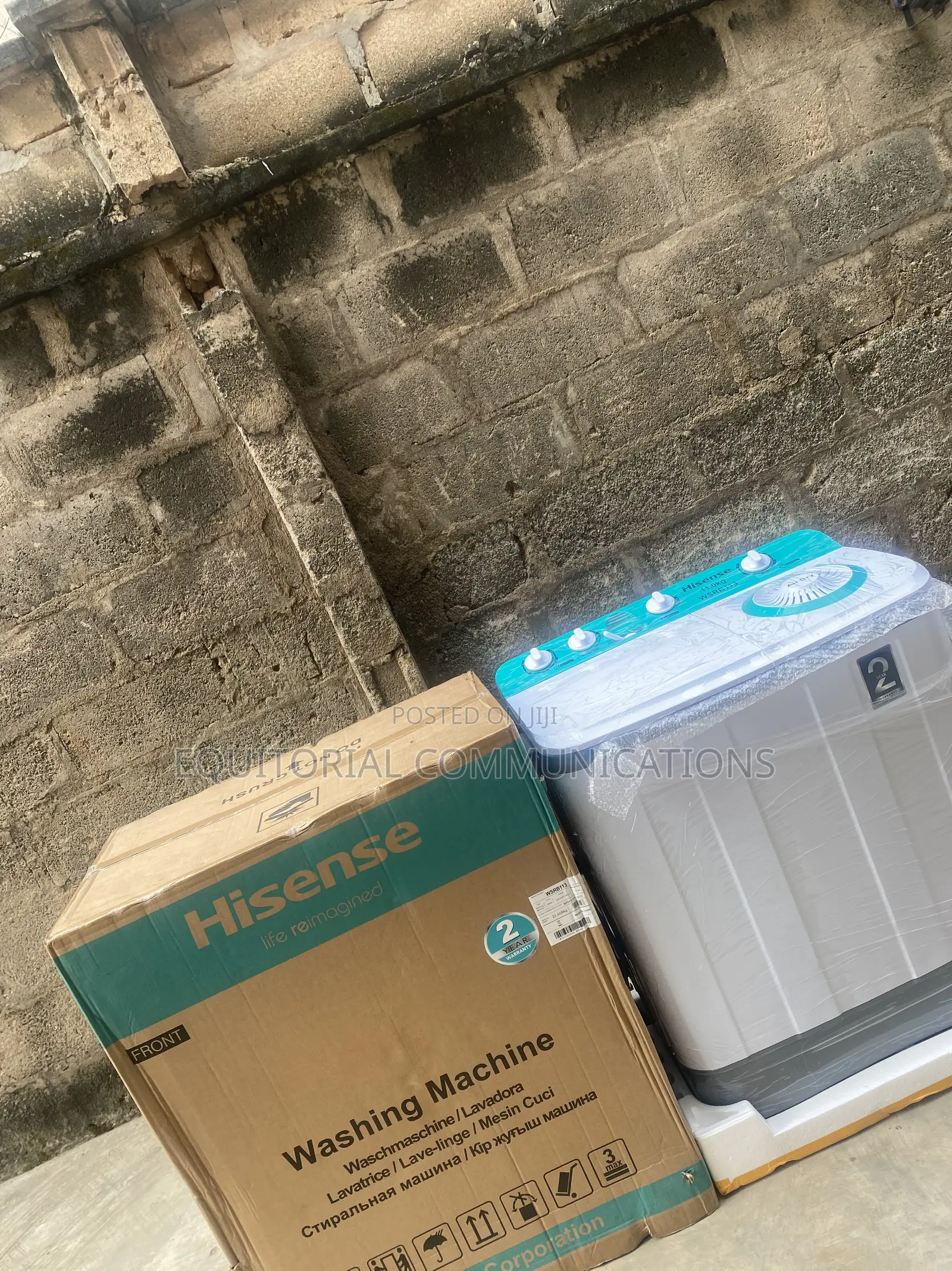 Hisense WSRB113 11kg User-Friendly Laundry Washer