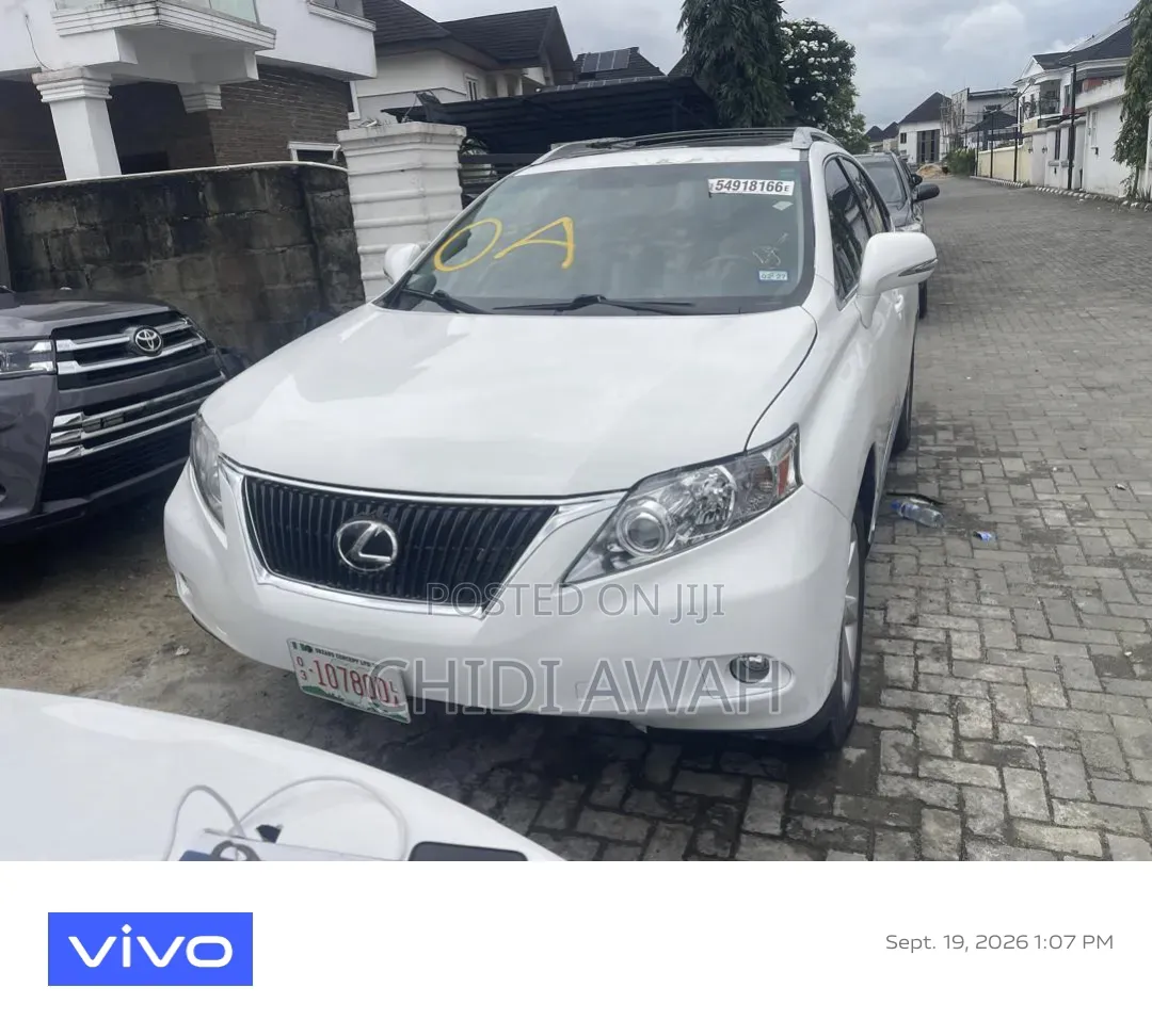 Lexus RX 350 2010 White