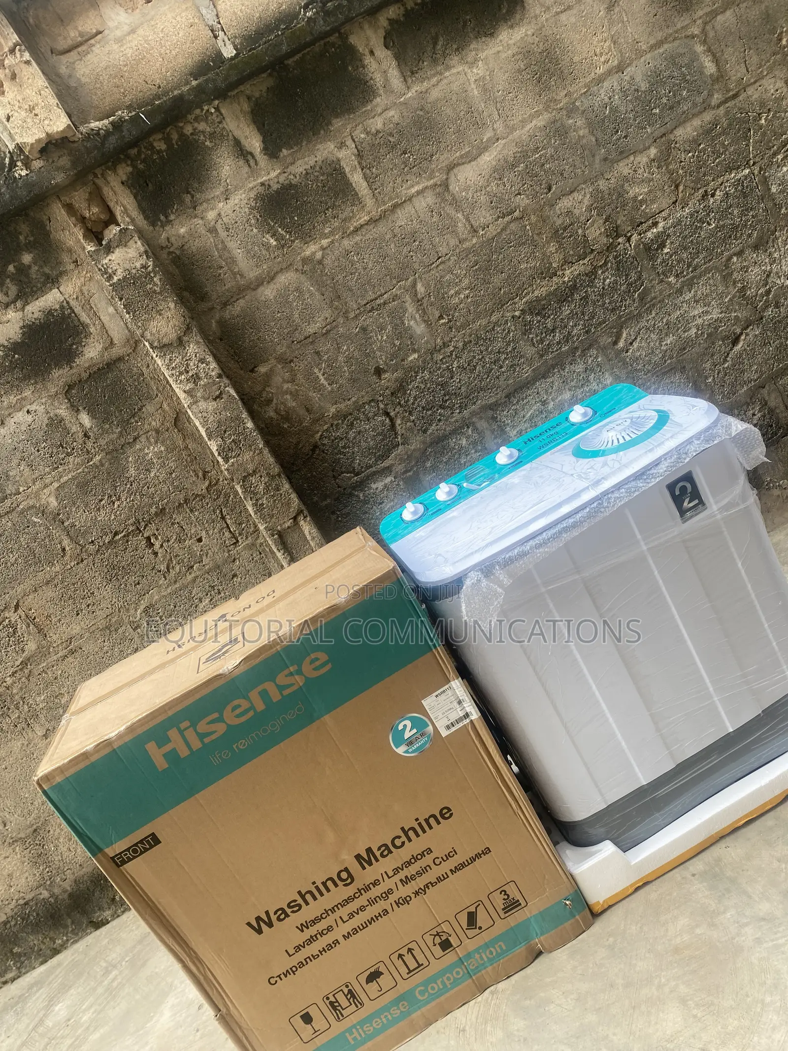Hisense WSRB113 11kg Manual Washing Spinning Machine