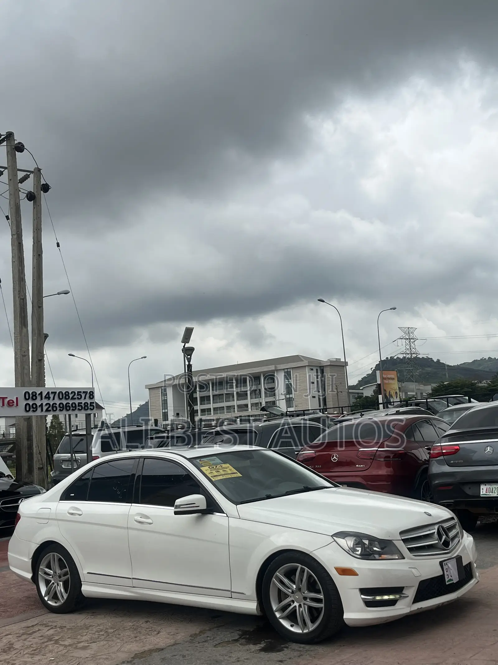 Mercedes-Benz C300 2012 White