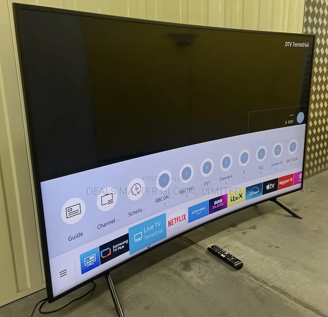 UK Immaculate 65 Inches Samsung Curved UHD Smart TV