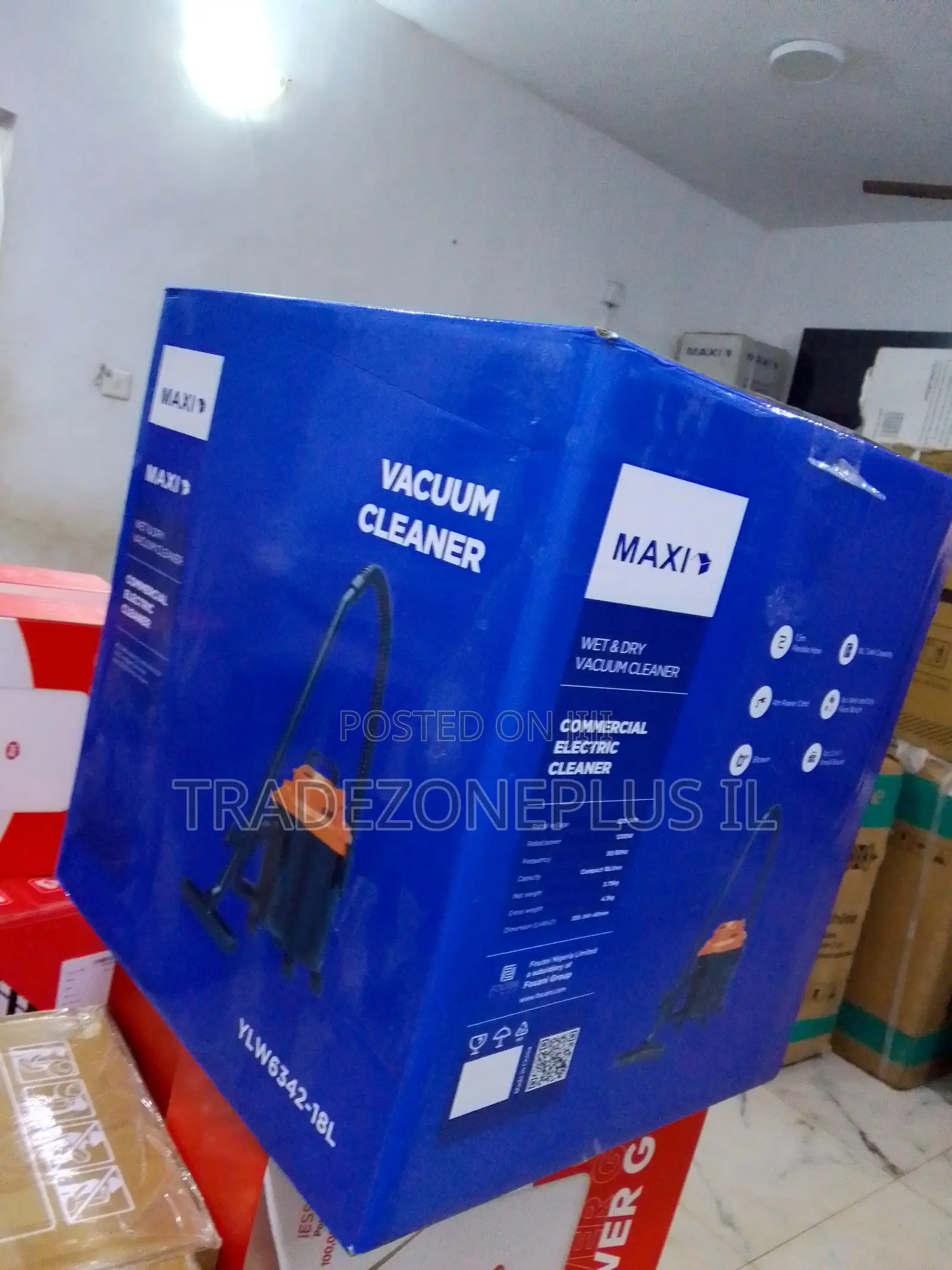 Get Powerful Cleaning With the Maxi 18L Vacuum